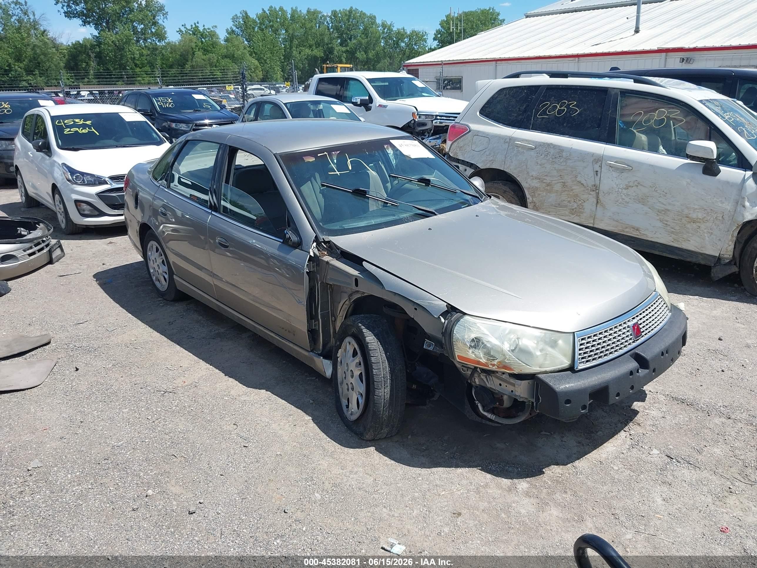 2003 Saturn LS, VIN 1G8JU54F23Y522200 — Front end