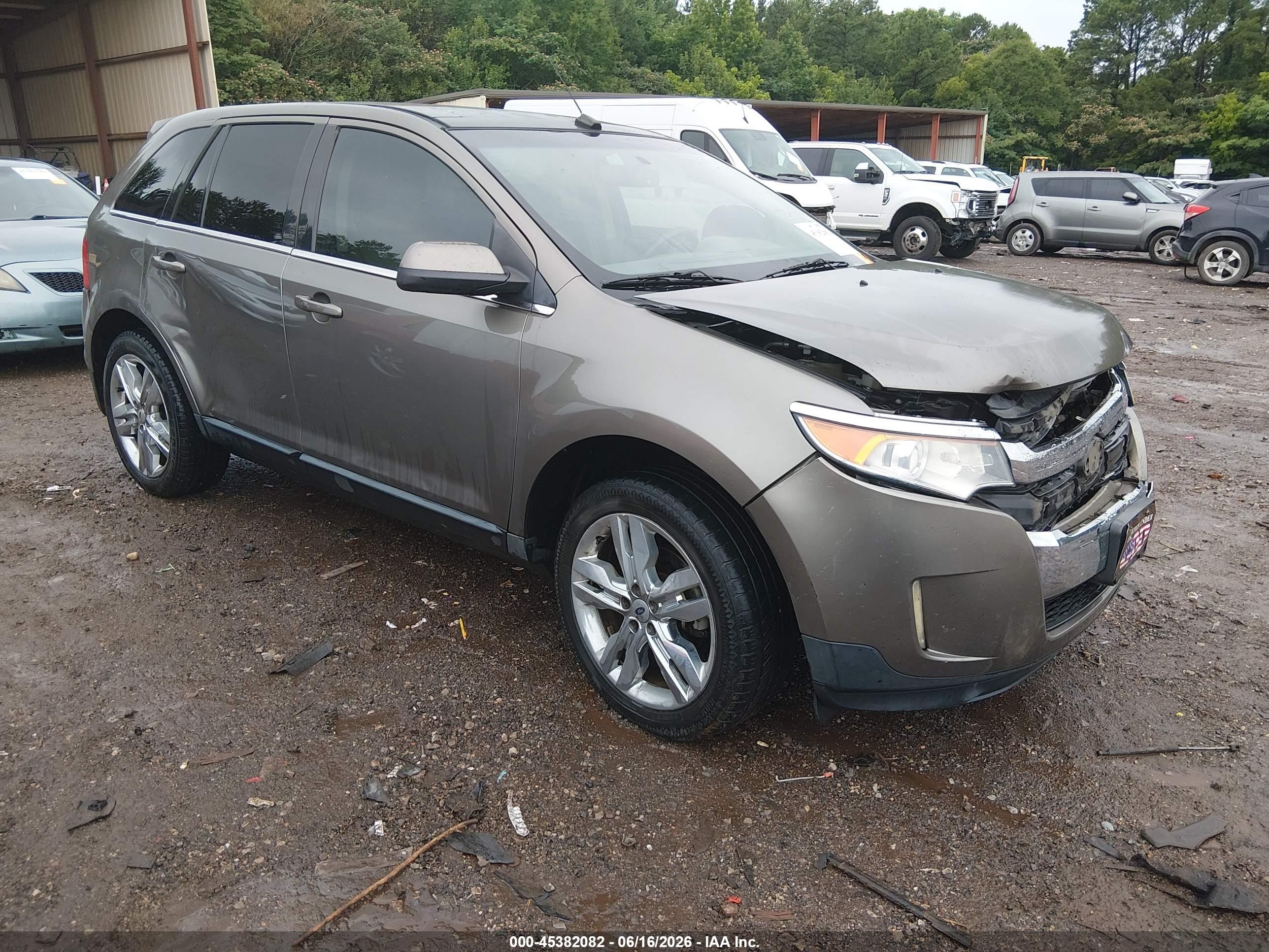 2013 Ford Edge Limited, VIN 2FMDK3KC1DBB49974 — Front end
