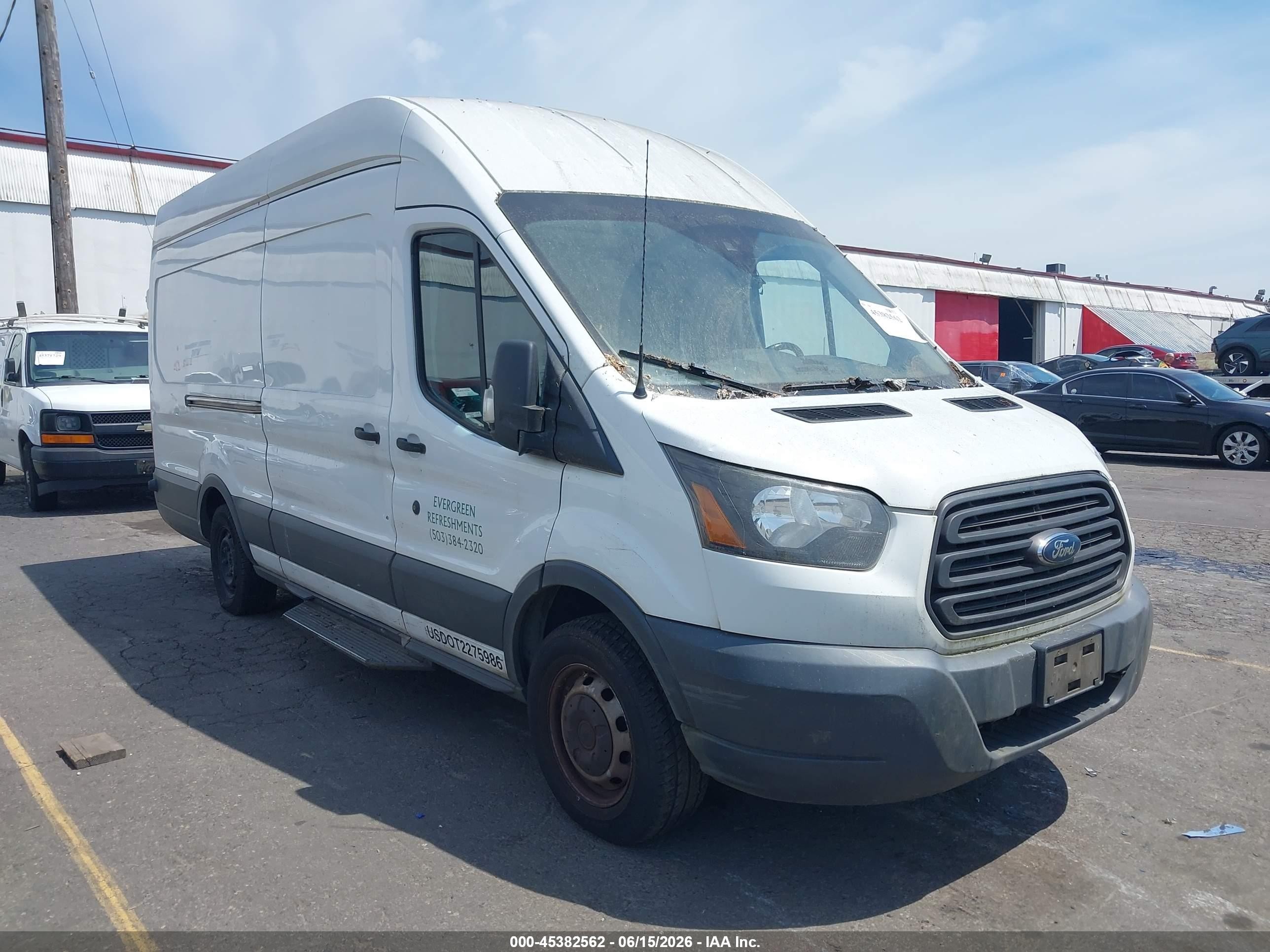 2017 Ford Transit Cargo, VIN 1FTBW3XG9HKB21427 — Normal wear