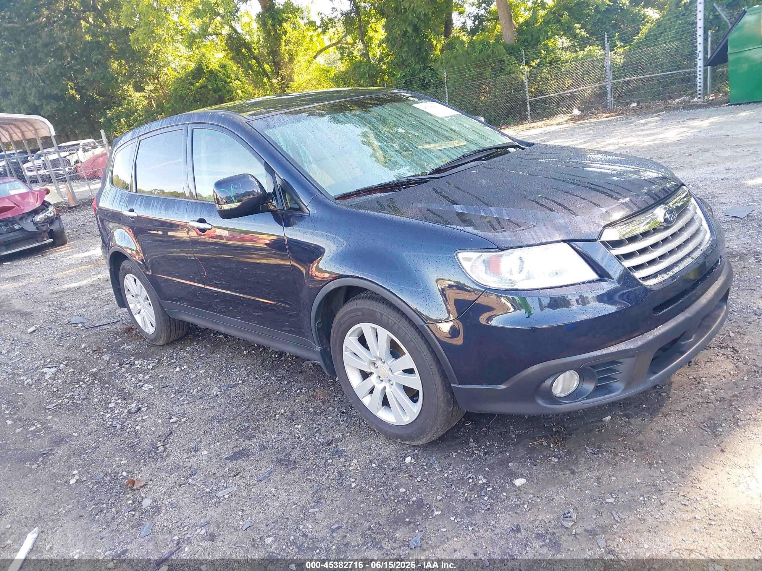 2012 Subaru Tribeca Limited, VIN 4S4WX9GD3C4400825 — Side