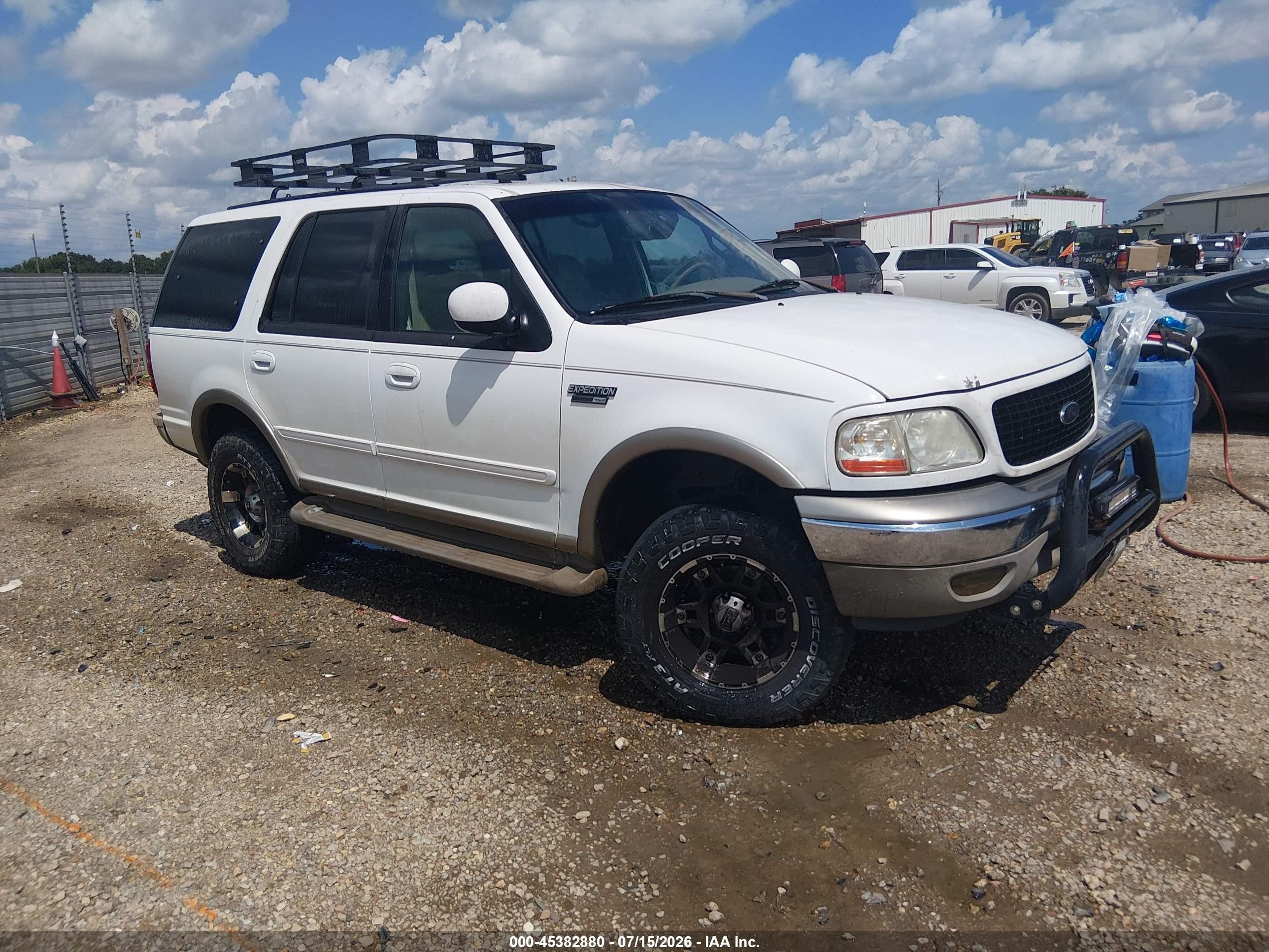 2001 Ford Expedition Eddie Bauer, VIN 1FMFU18L91LA29379 — Обычный износ