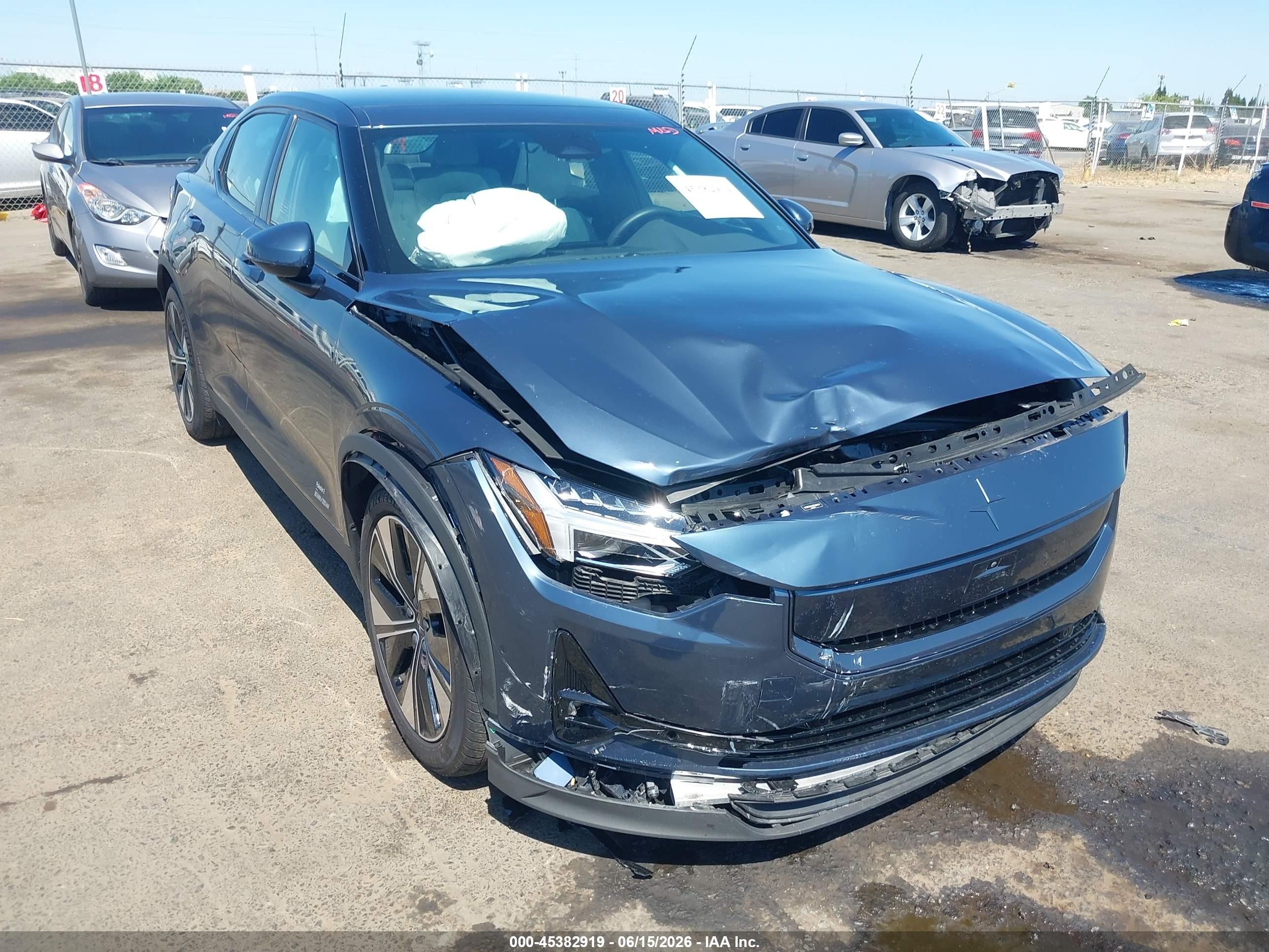 2024 Polestar 2, VIN YSMFE3KA2RL231484 — Front end