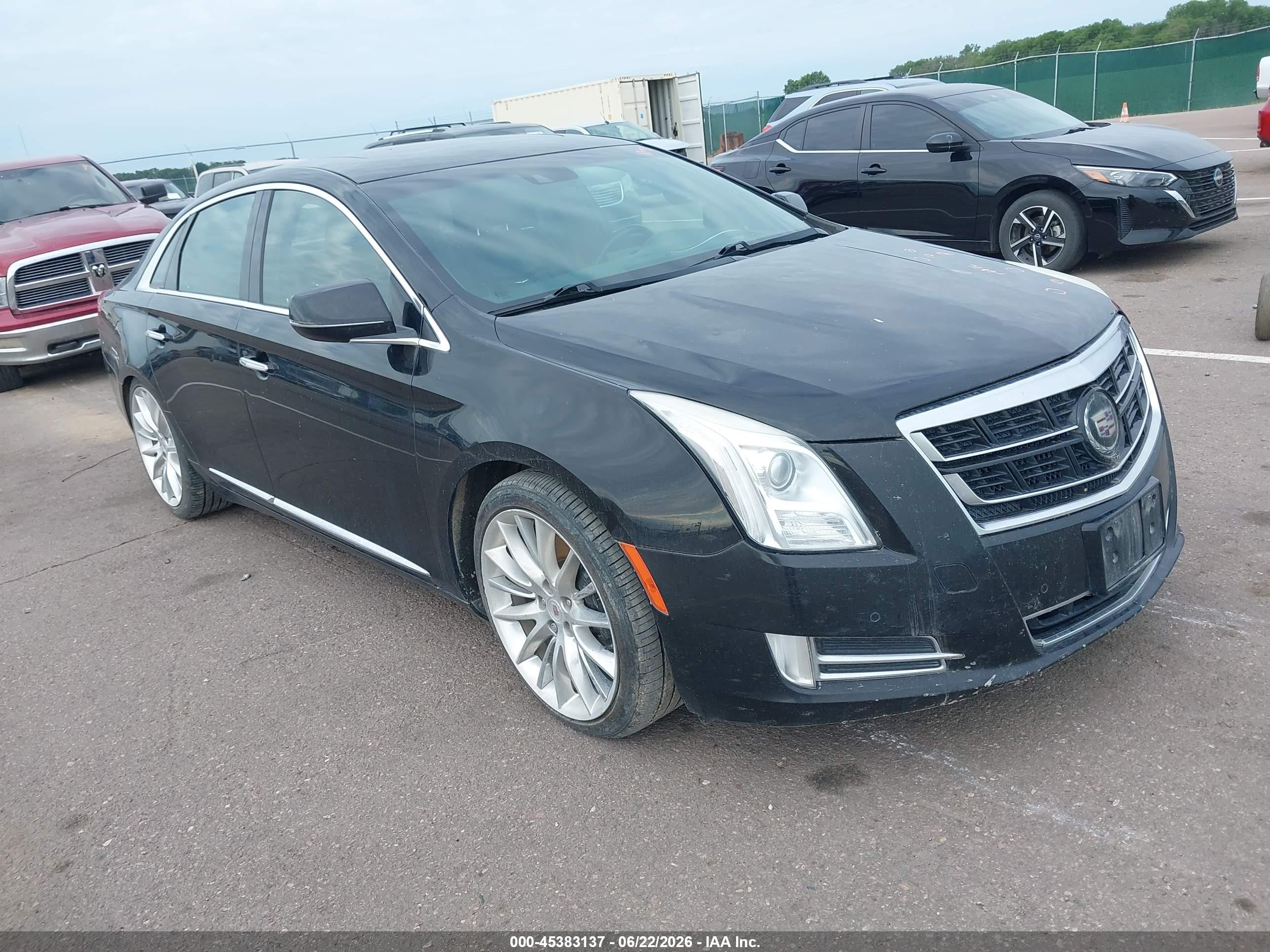 2014 Cadillac XTS Platinum, VIN 2G61W5S80E9165422 — Hail