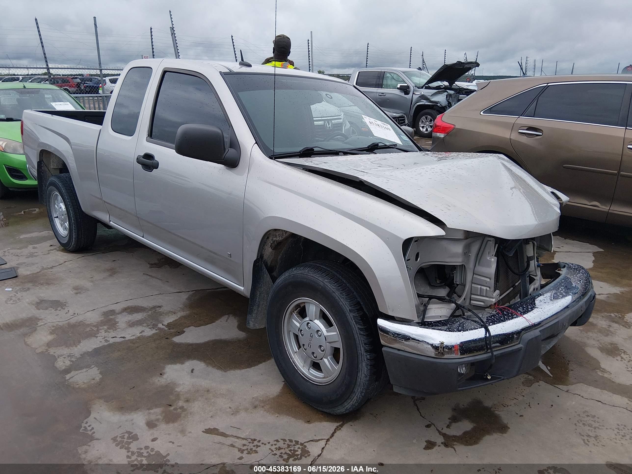 2008 GMC Canyon SLE1, VIN 1GTCS199088103611 — Перед