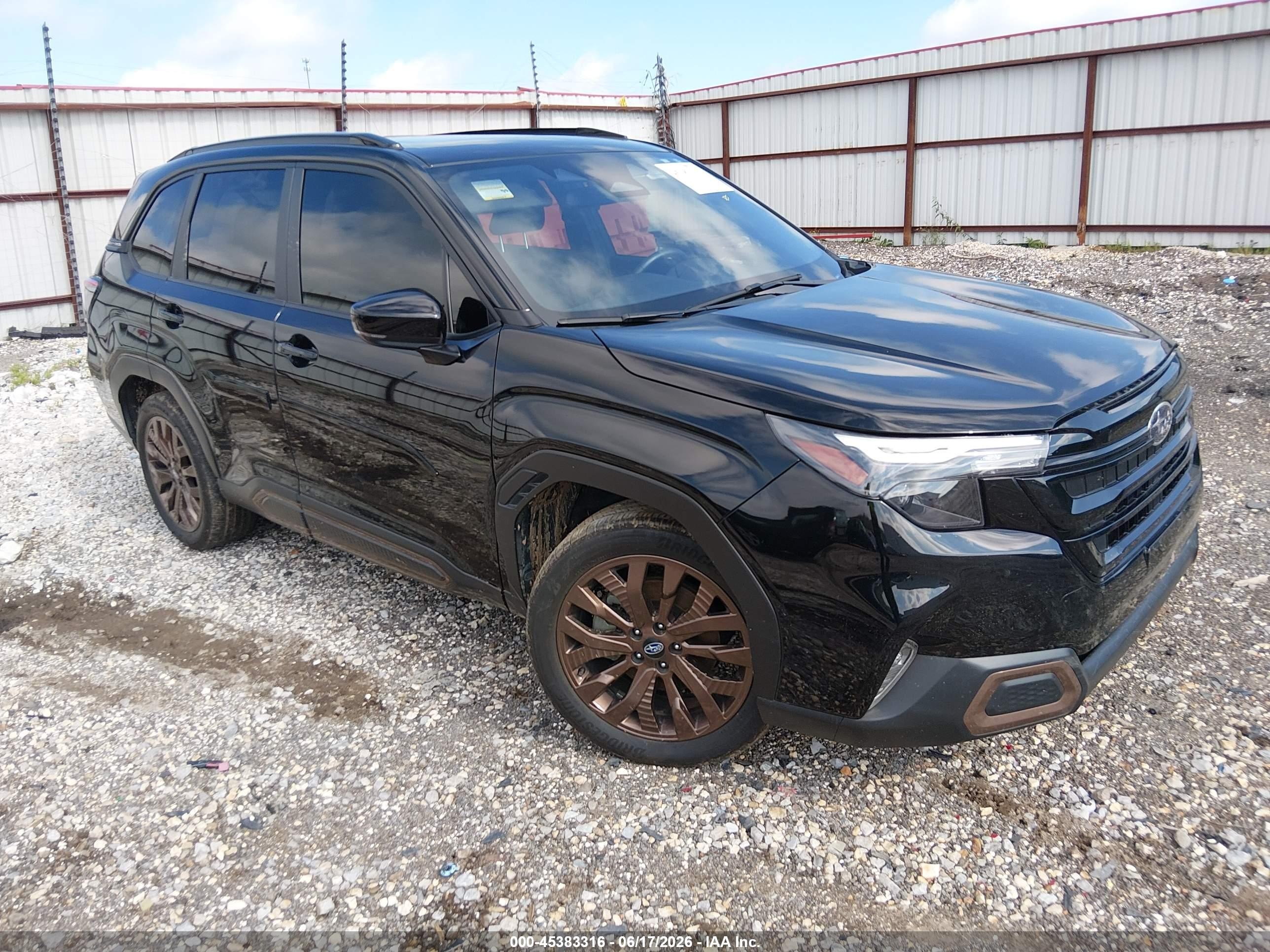 2025 Subaru Forester Special Sports, VIN JF2SLDHC9SH476341 — Not stated