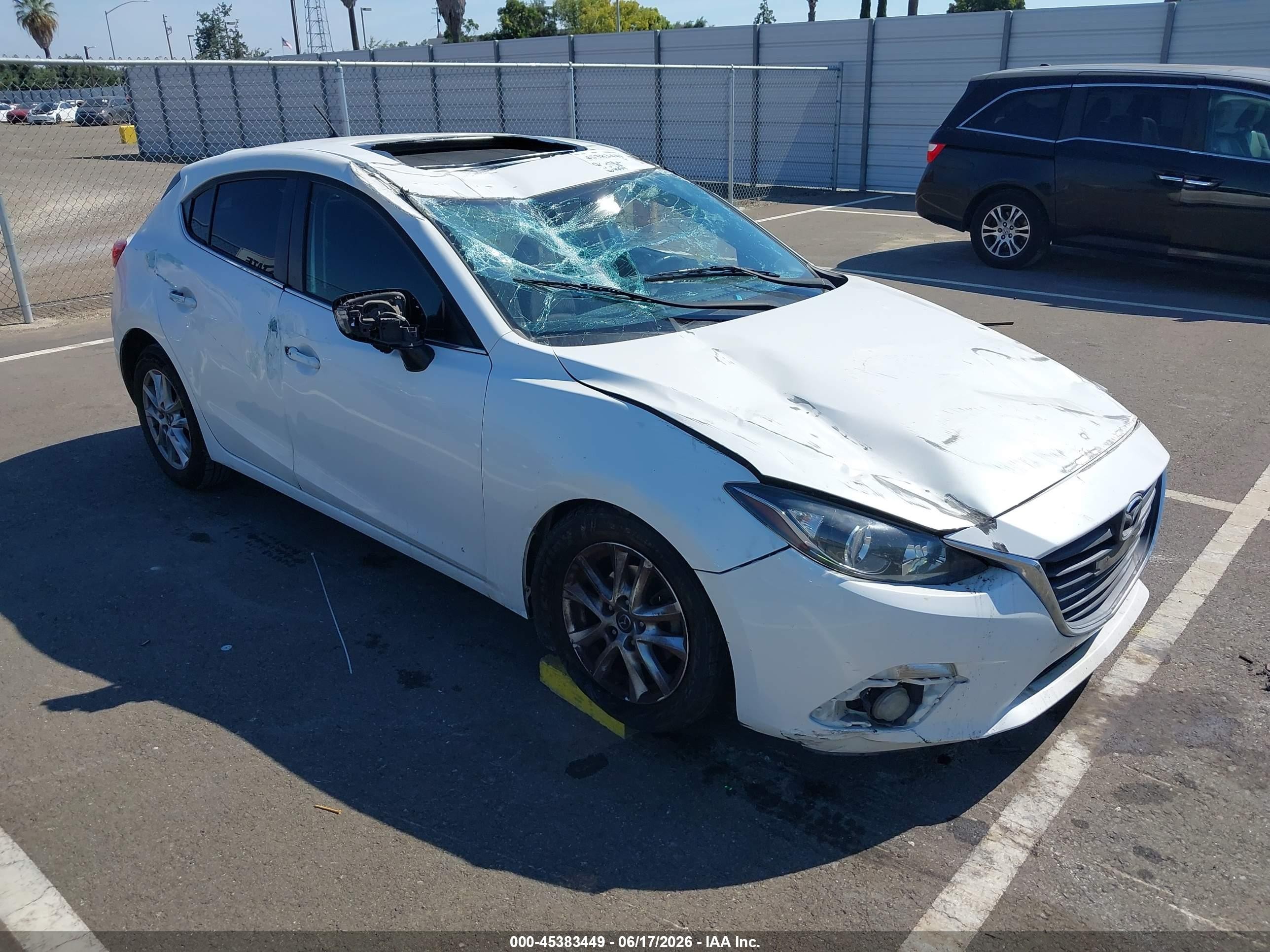 2016 Mazda 3 i Touring, VIN 3MZBM1L75GM264279 — Rollover