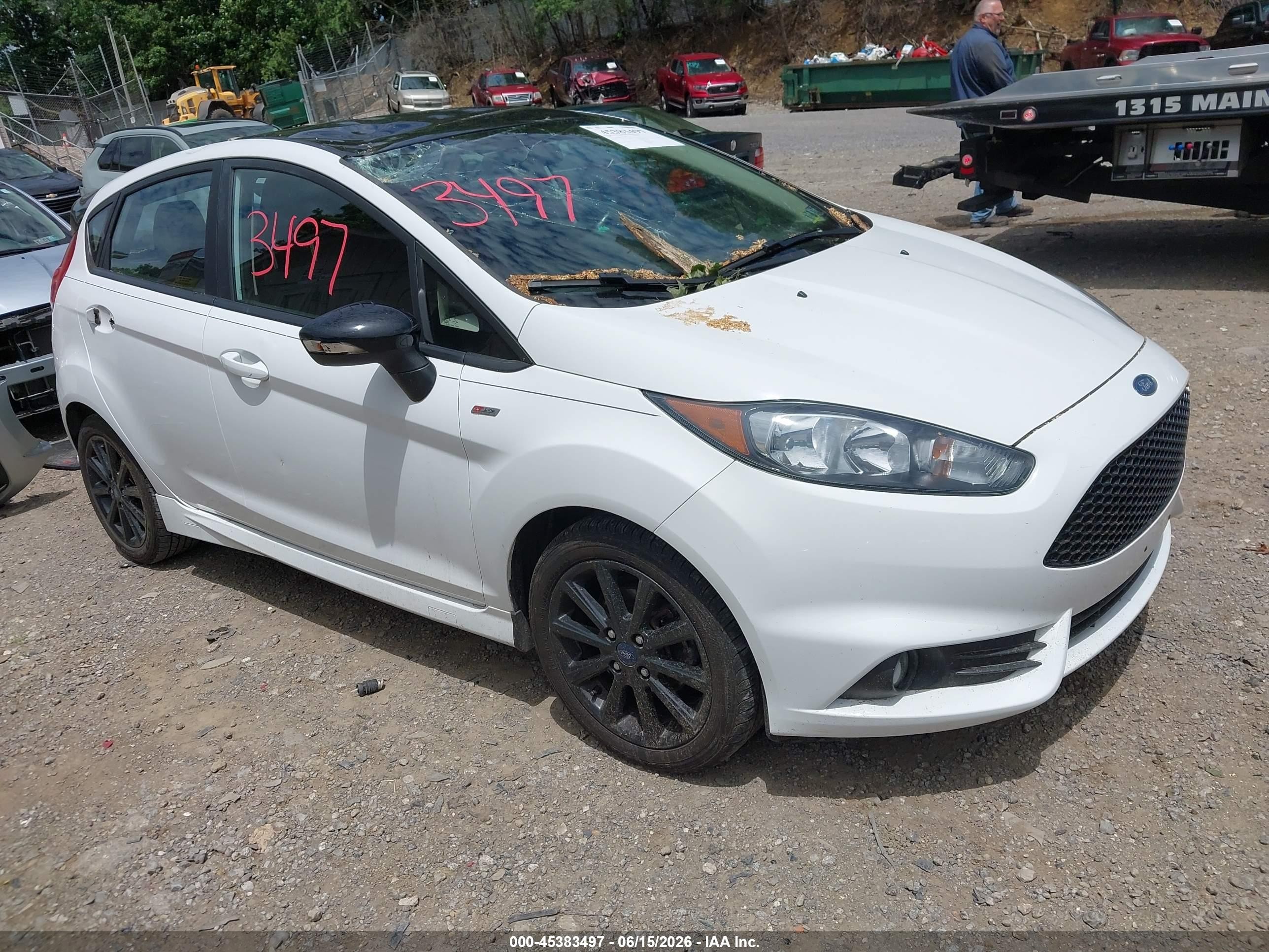 2019 Ford Fiesta ST-Line, VIN 3FADP4DJXKM139680 — Storm