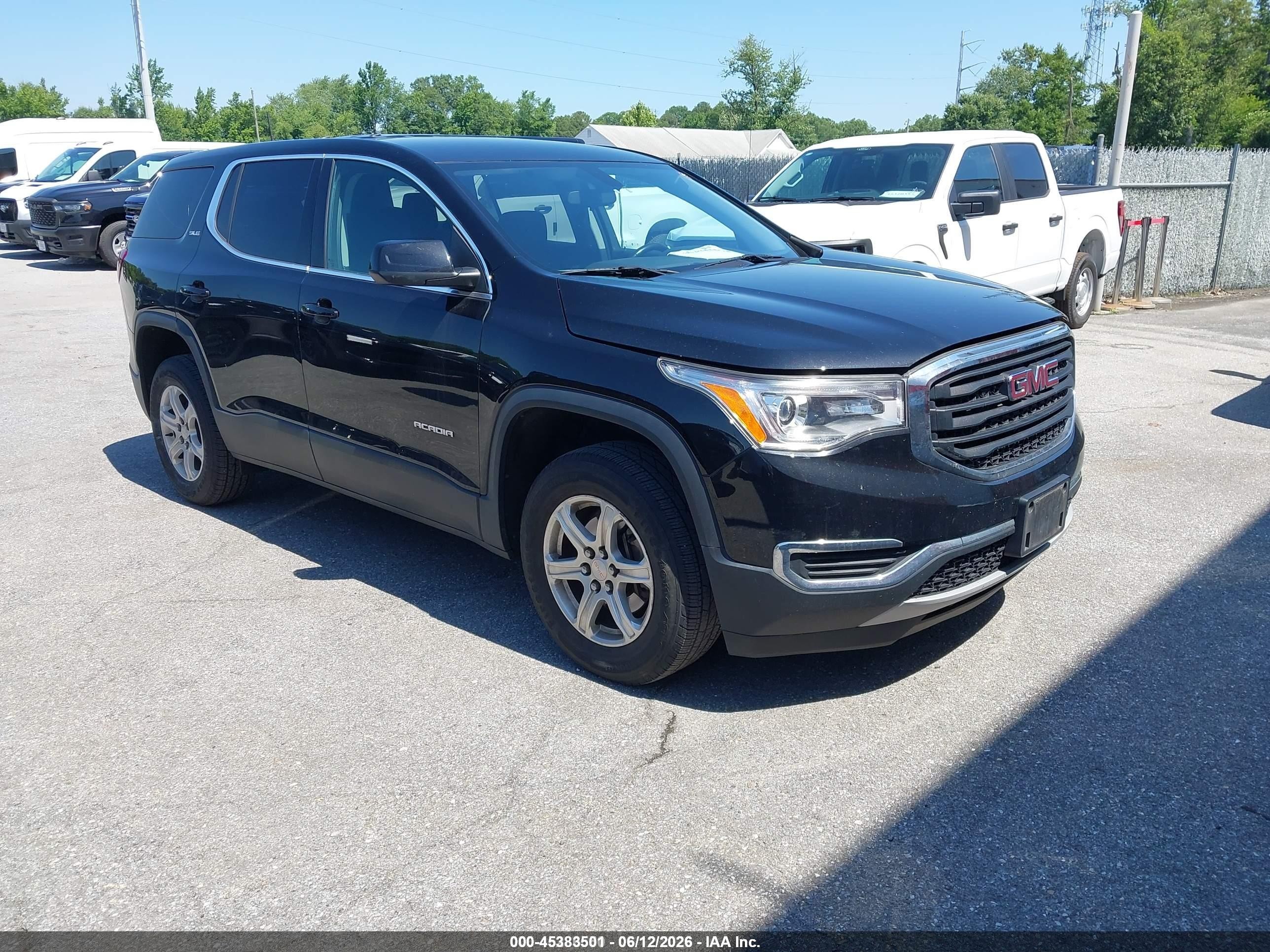 2019 GMC Acadia SLE, VIN 1GKKNRLA8KZ255047 — Normal wear