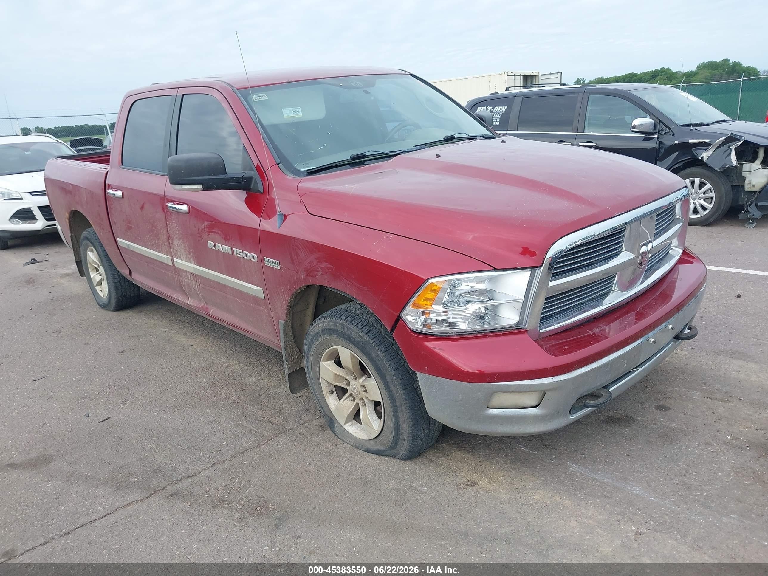 2012 Ram 1500 Big Horn, VIN 1C6RD7LT6CS148695 — Град