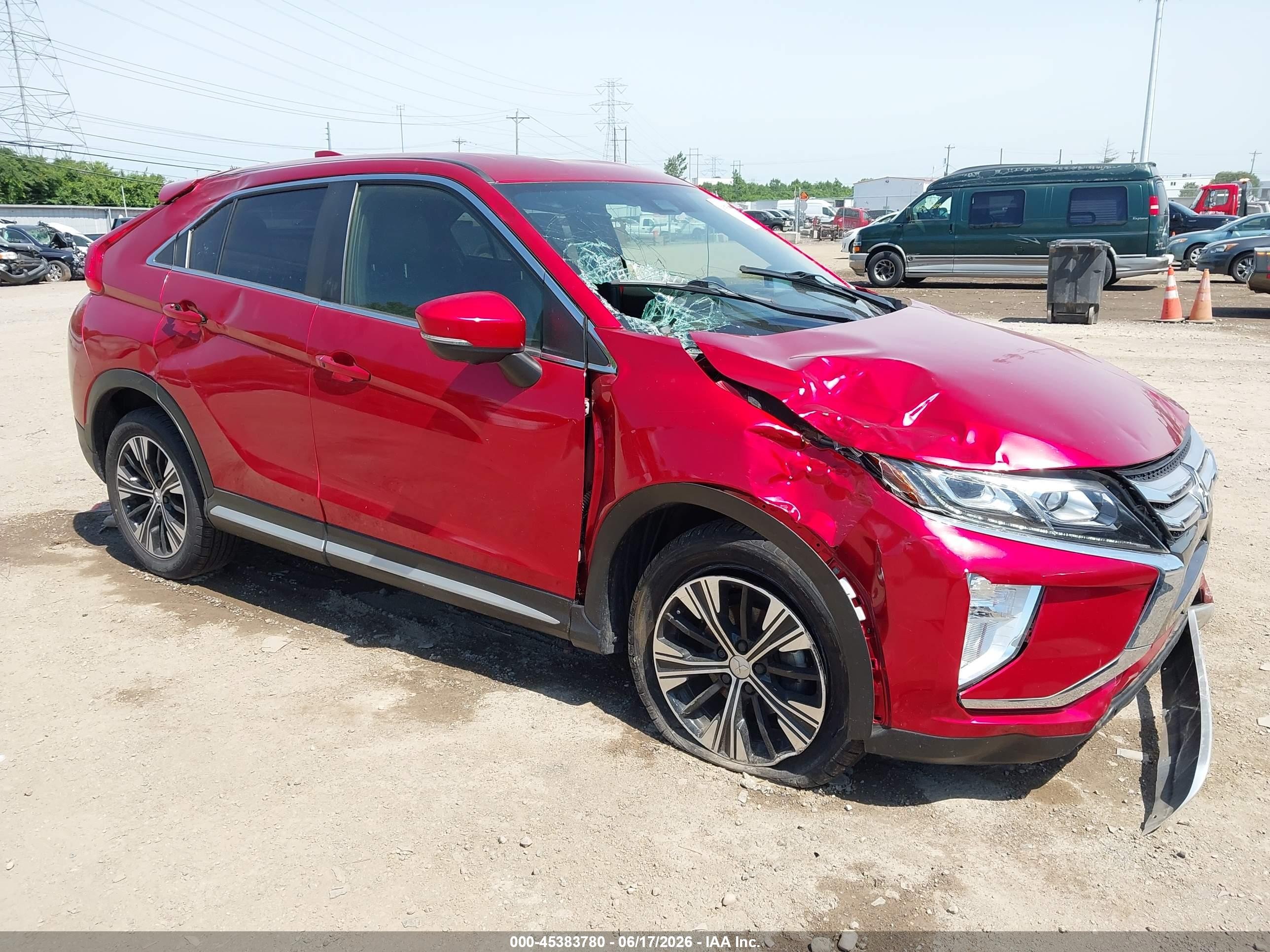 2020 Mitsubishi Eclipse Cross SE, VIN JA4AT5AA3LZ001038 — Front end