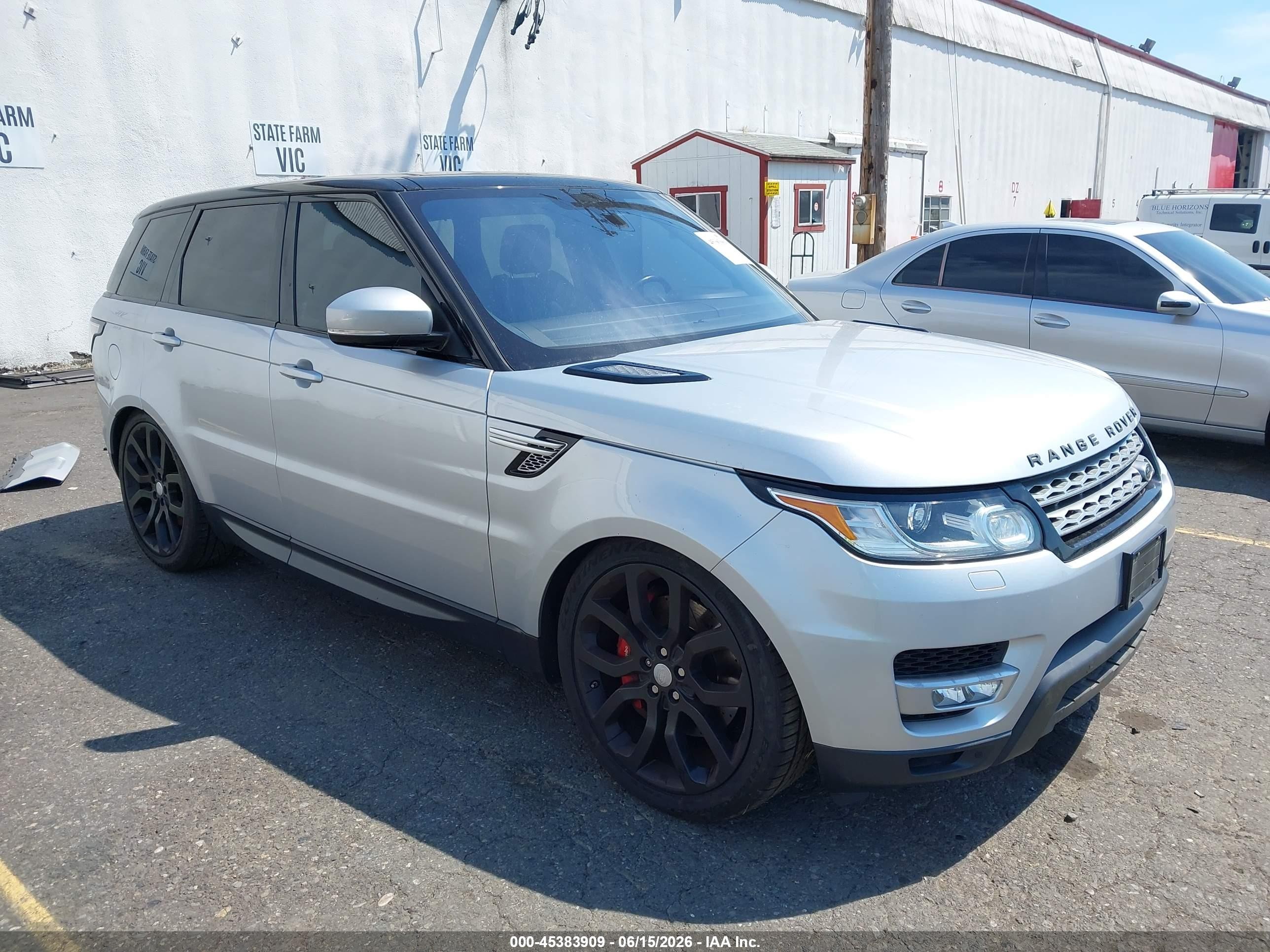 2016 Land Rover Range Rover Sport Dynamic, VIN SALWR2EF5GA577340 — Auction photo