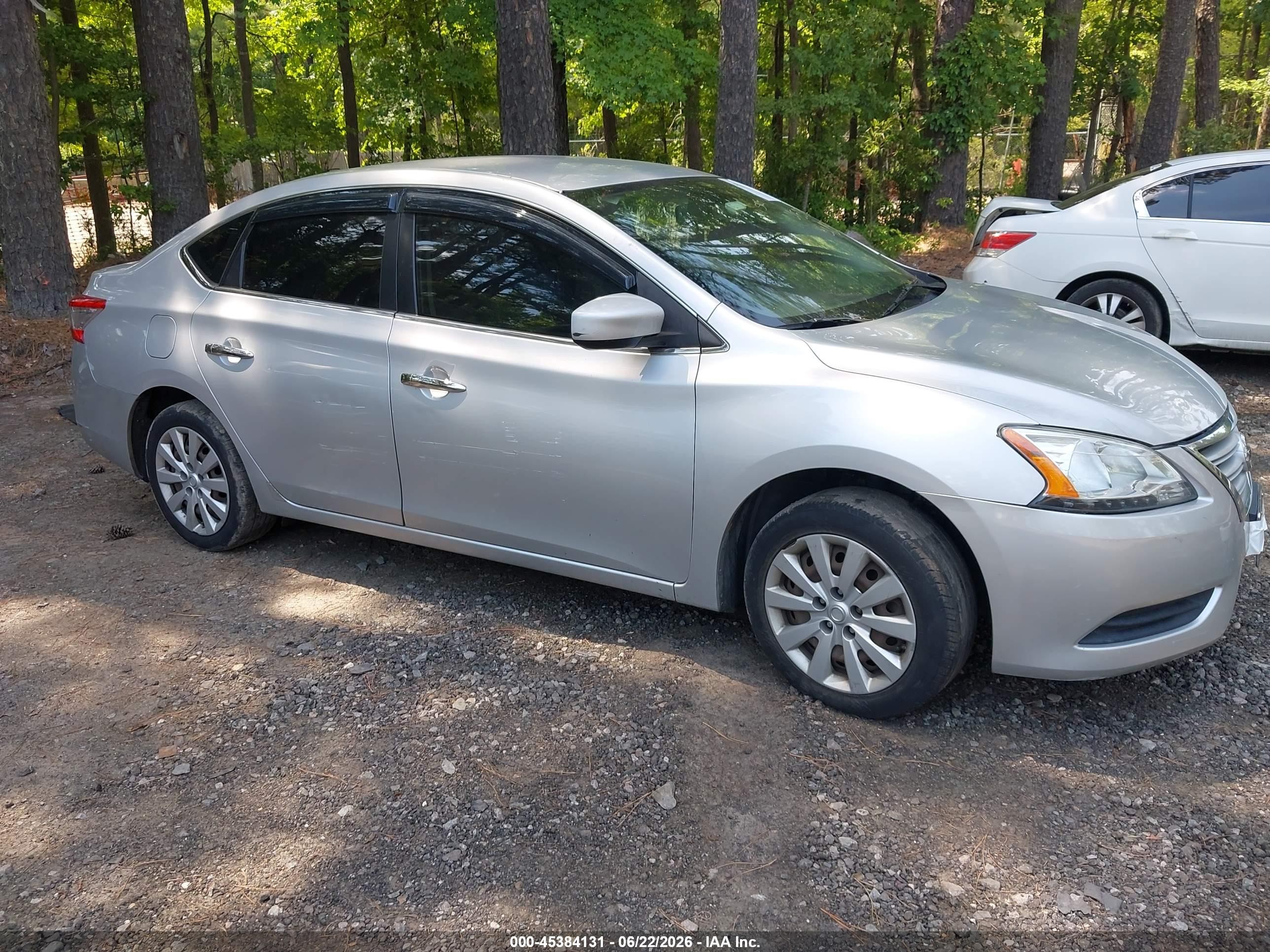 2013 Nissan Sentra S, VIN 3N1AB7AP7DL700600 — Repossession