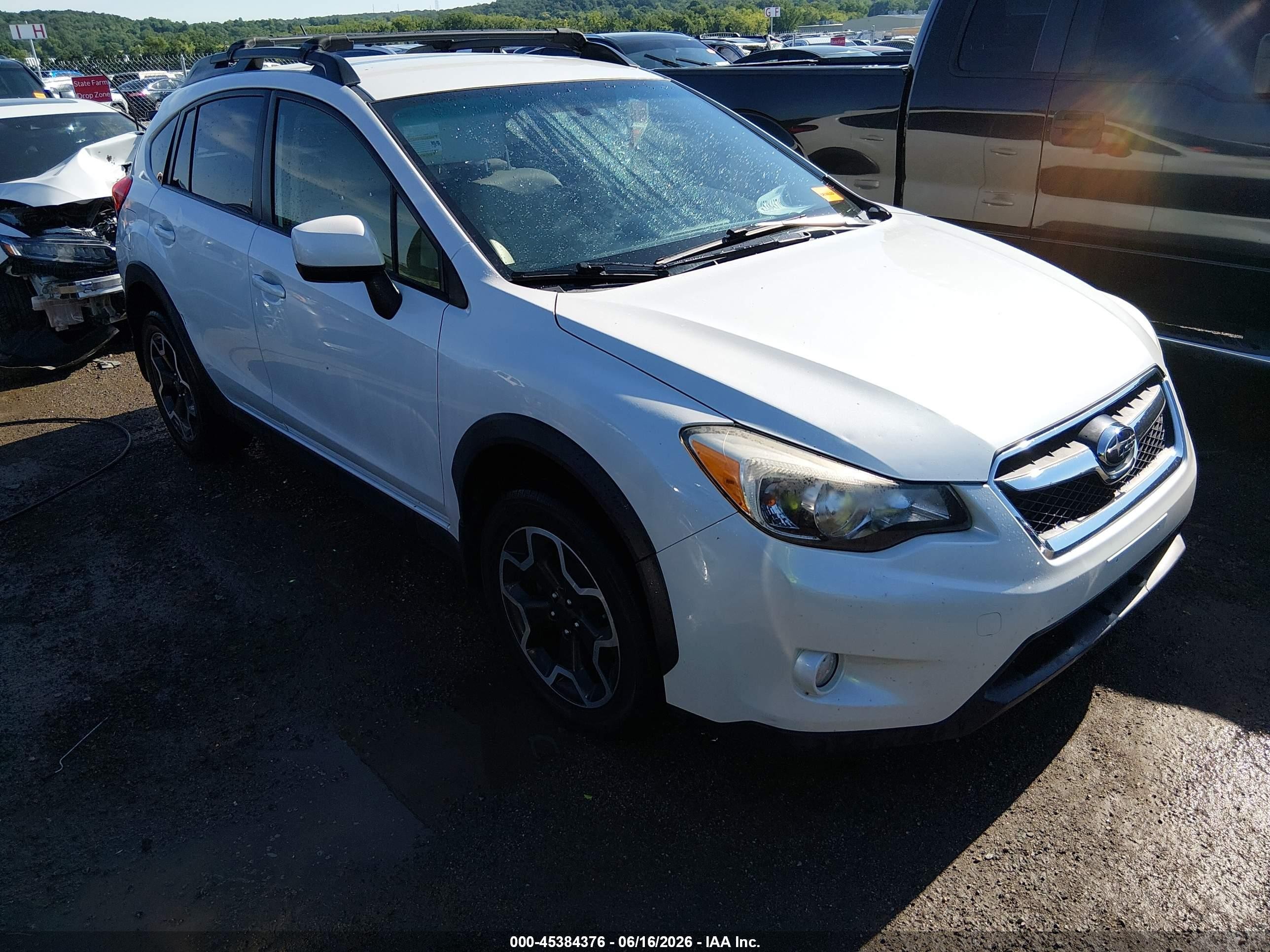 2014 Subaru Crosstrek Limited, VIN JF2GPAGC1EH336749 — Hail