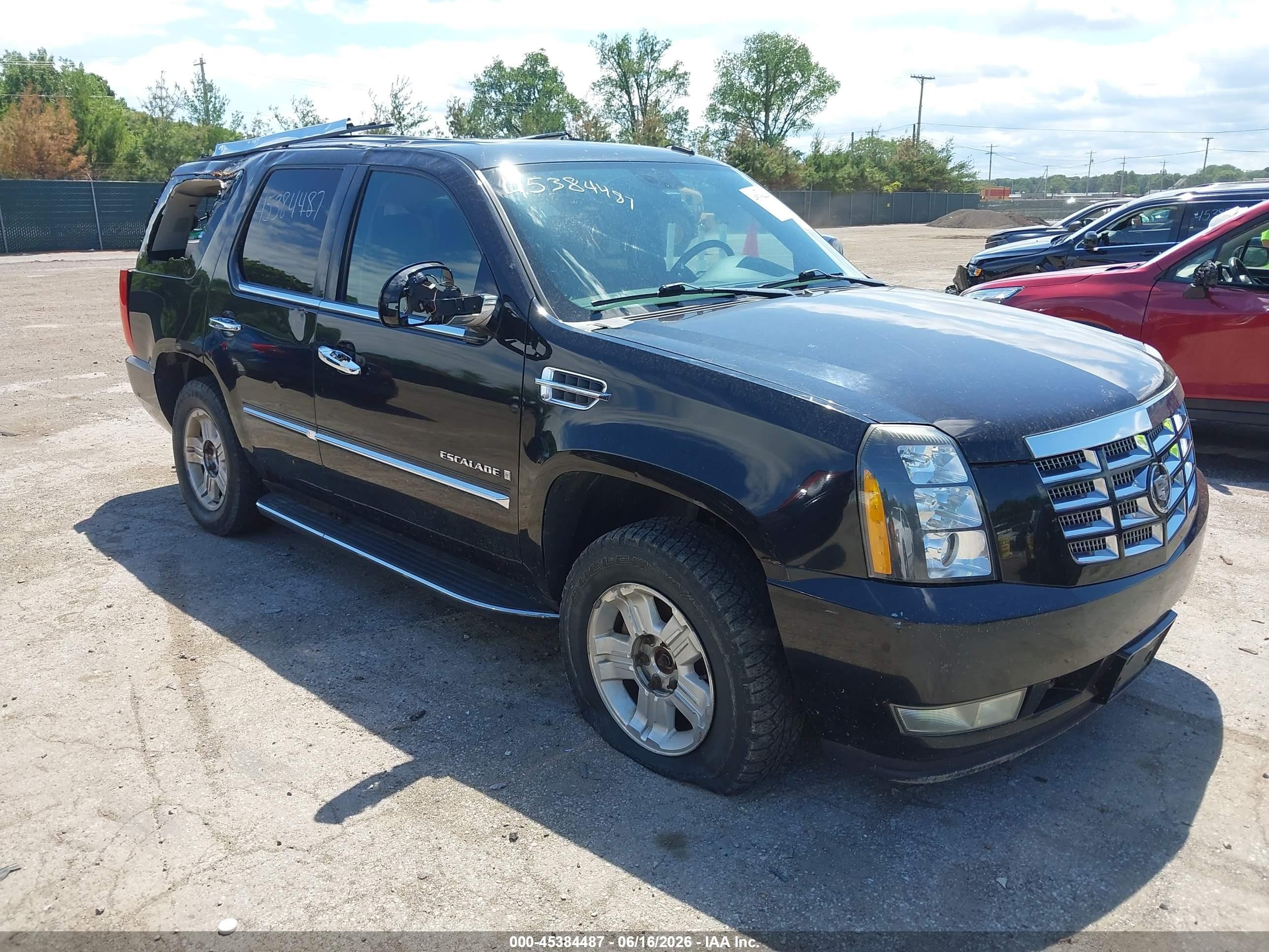 2008 Cadillac Escalade, VIN 1GYFK63848R225323 — Roof
