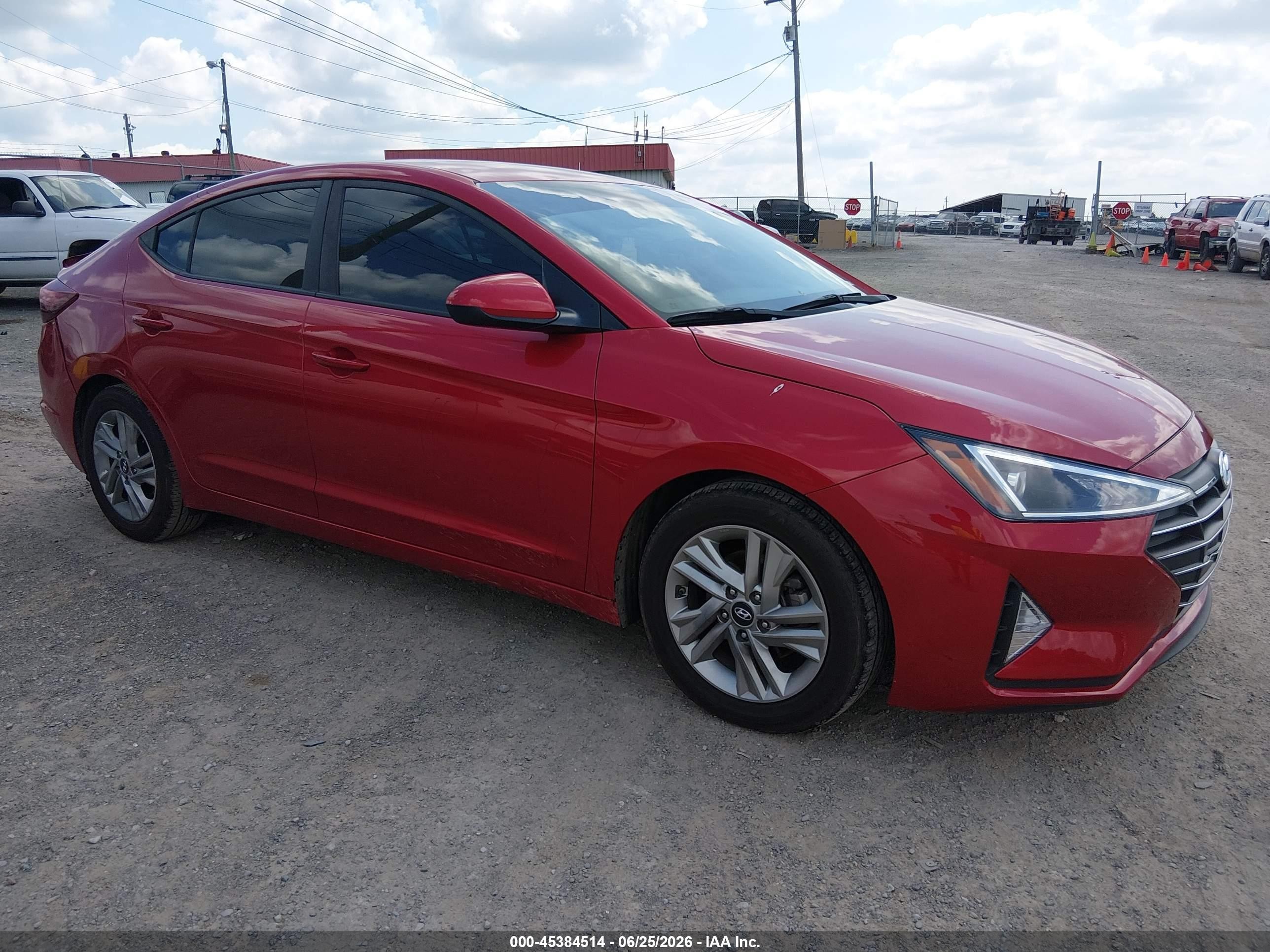 2020 Hyundai Elantra Value Edition, VIN 5NPD84LFXLH568295 — Rear end