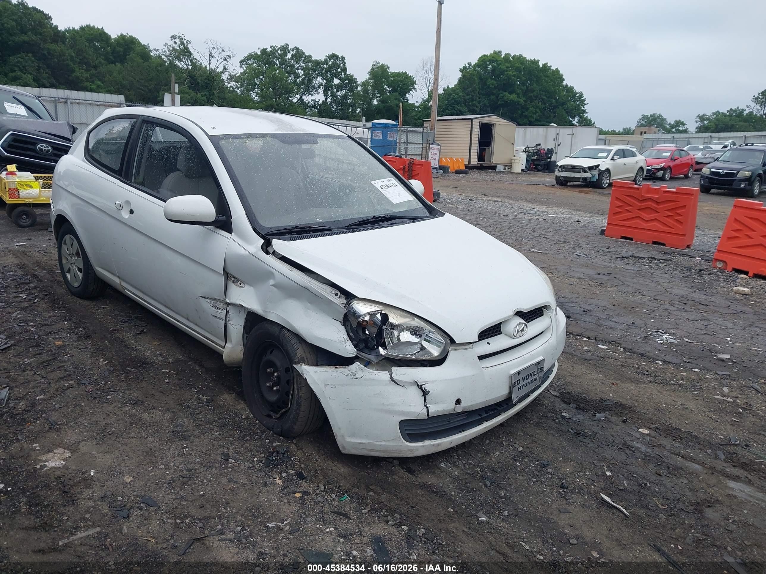 2010 Hyundai Accent GS, VIN KMHCM3AC9AU156992 — All over