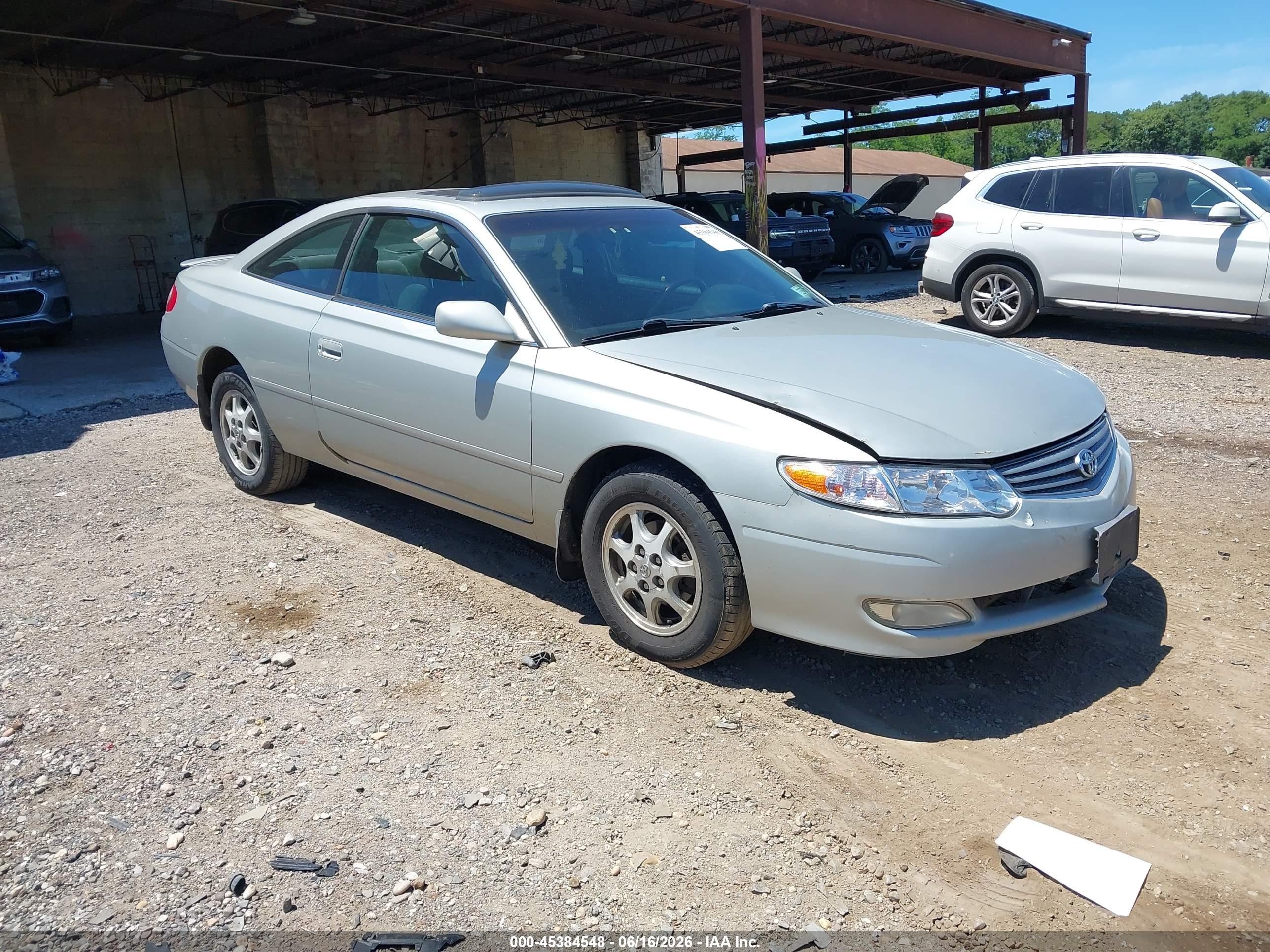 2002 Toyota Solara SE, VIN 2T1CE22P12C002563 — Rear end