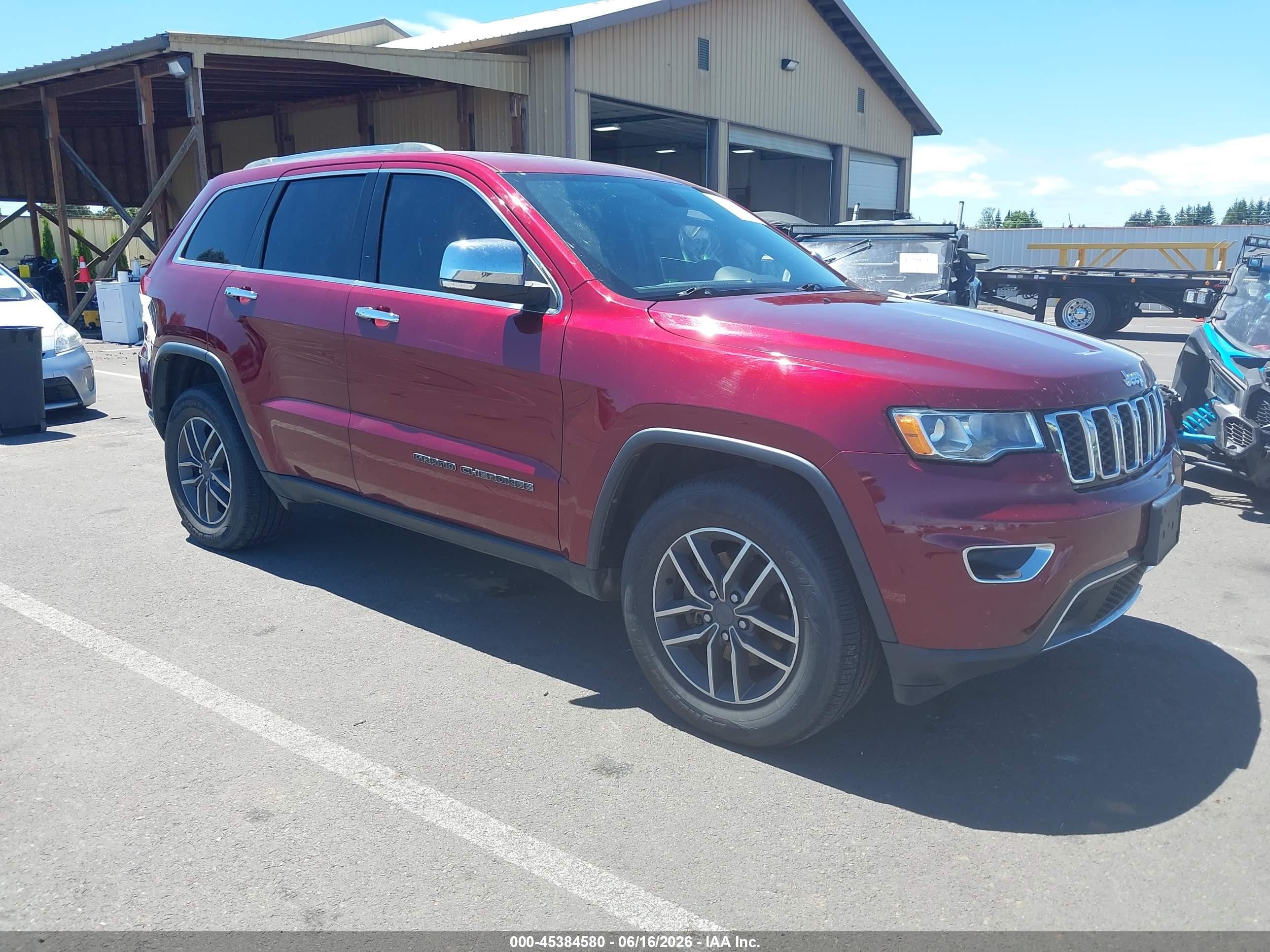 2020 Jeep Grand Cherokee Limited, VIN 1C4RJFBG5LC288005 — Side
