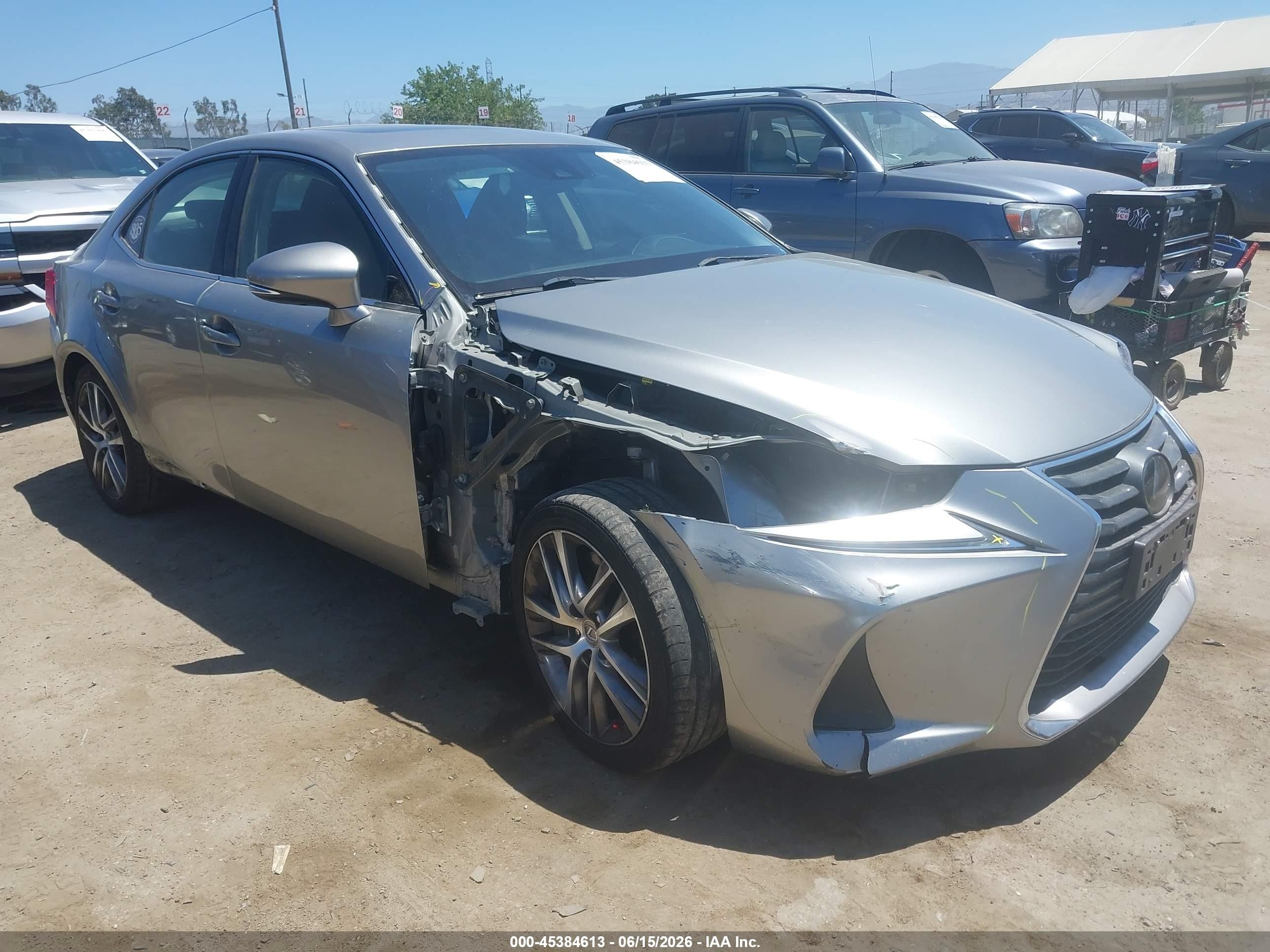2020 Lexus IS 300, VIN JTHAA1D29L5105774 — Front end