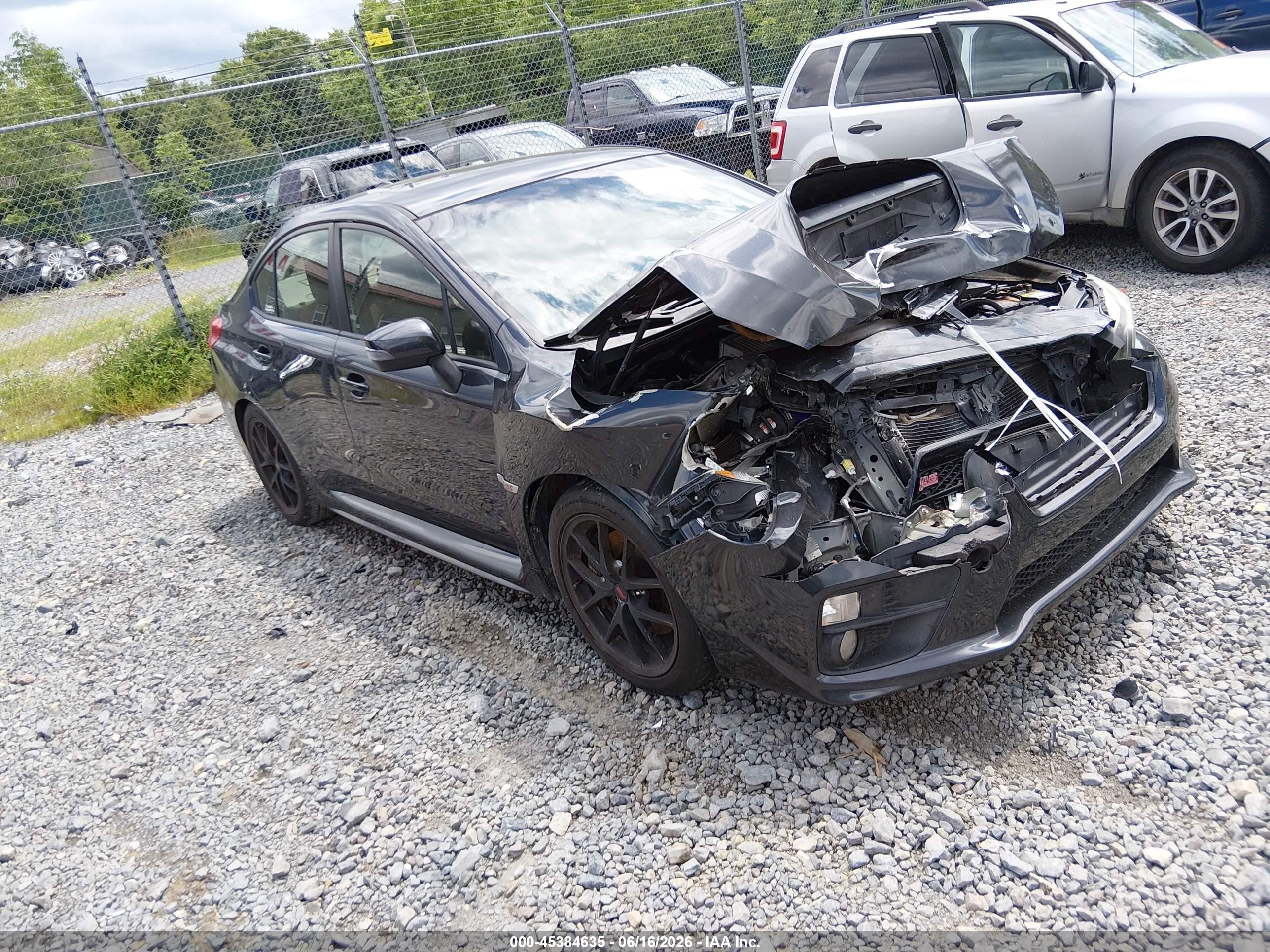 2016 Subaru WRX STI Limited, VIN JF1VA2Z68G9818965 — Front end