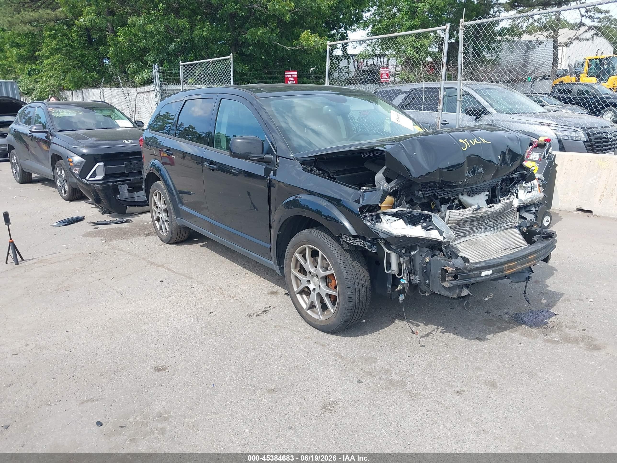 2015 Dodge Journey R/T, VIN 3C4PDDEG2FT680706 — Front end