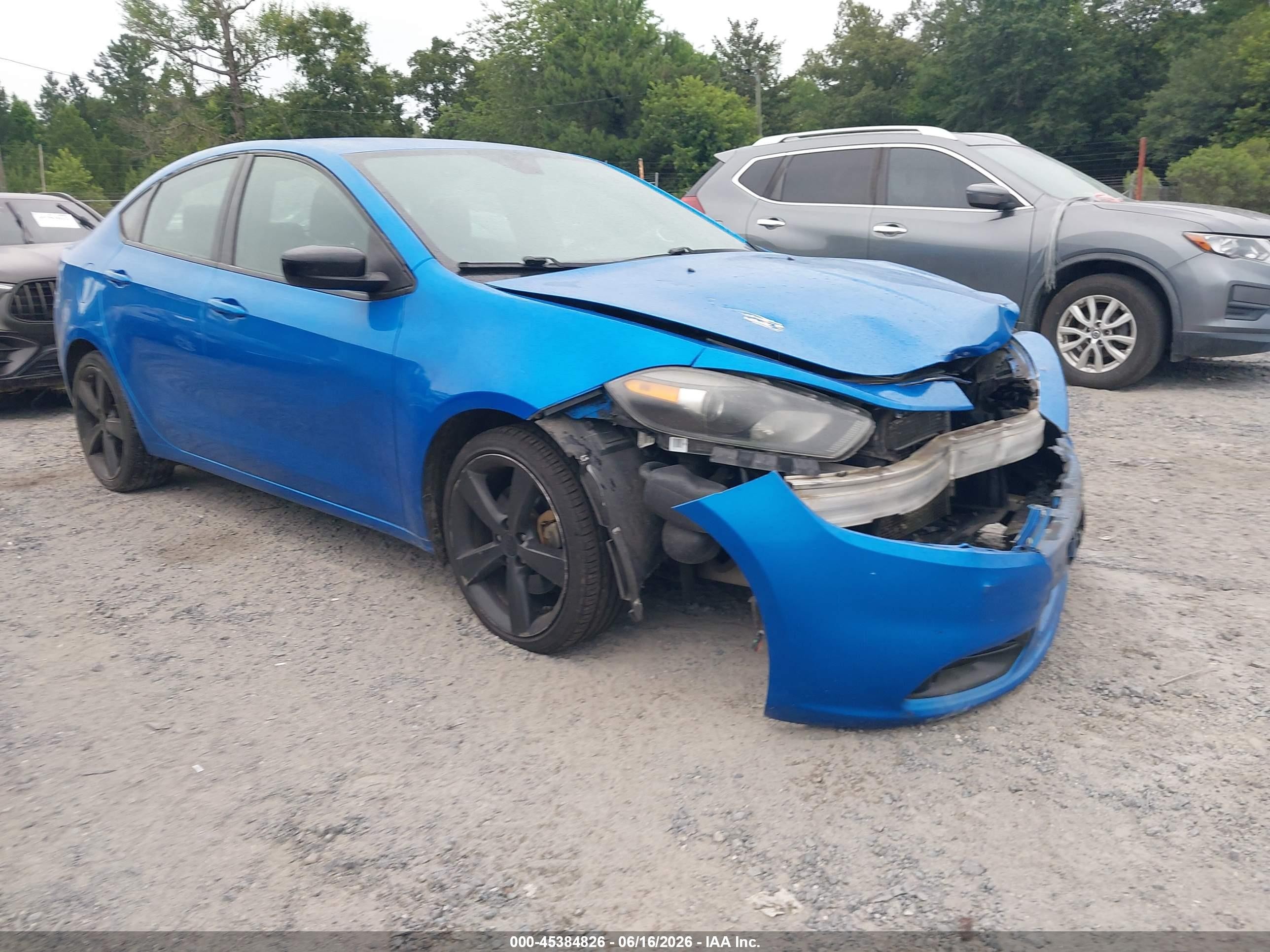 2016 Dodge Dart SXT, VIN 1C3CDFBB8GD578003 — Front end
