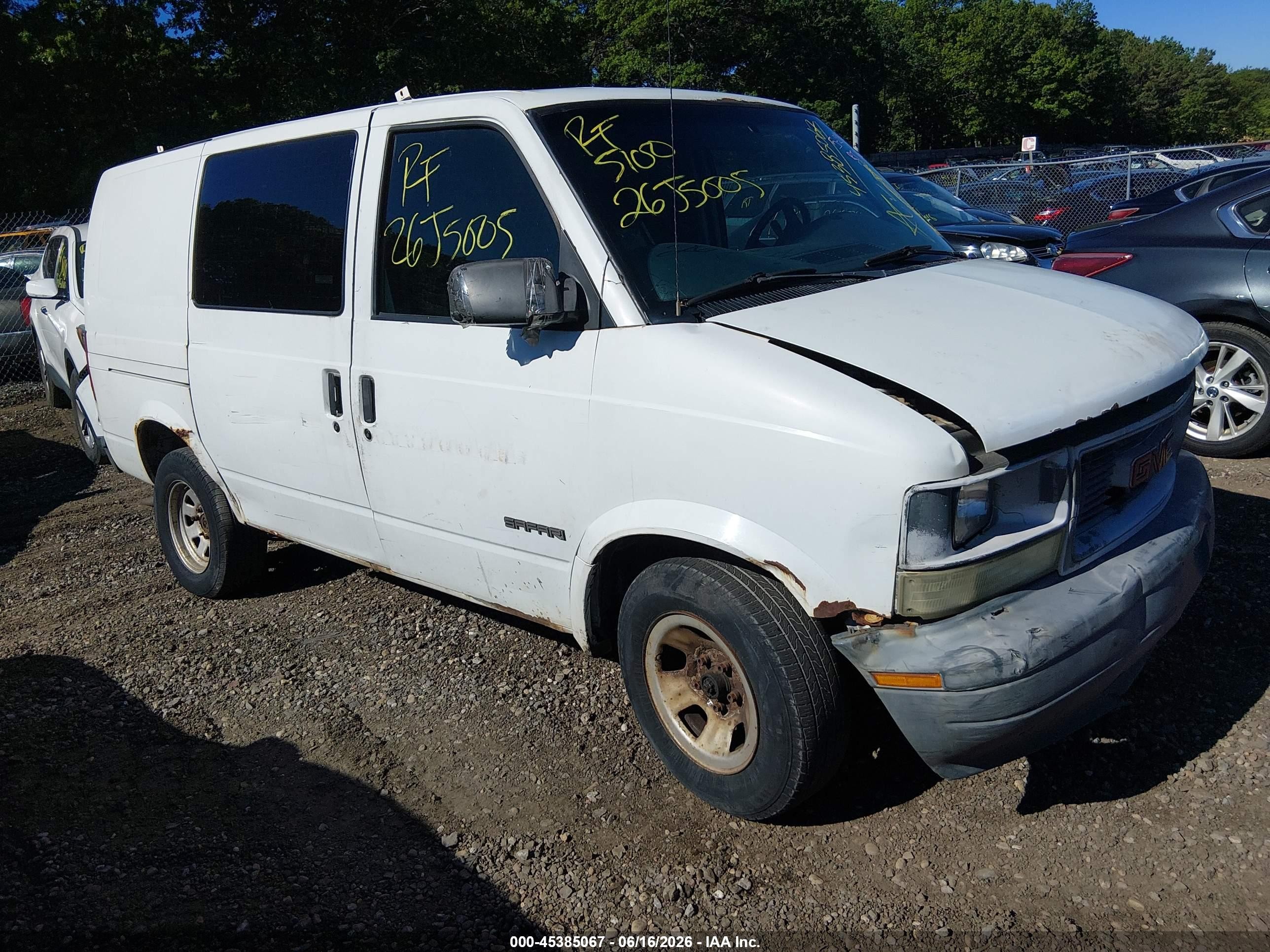 2002 GMC Safari Cargo, VIN 1GTDM19X82B513581 — All over