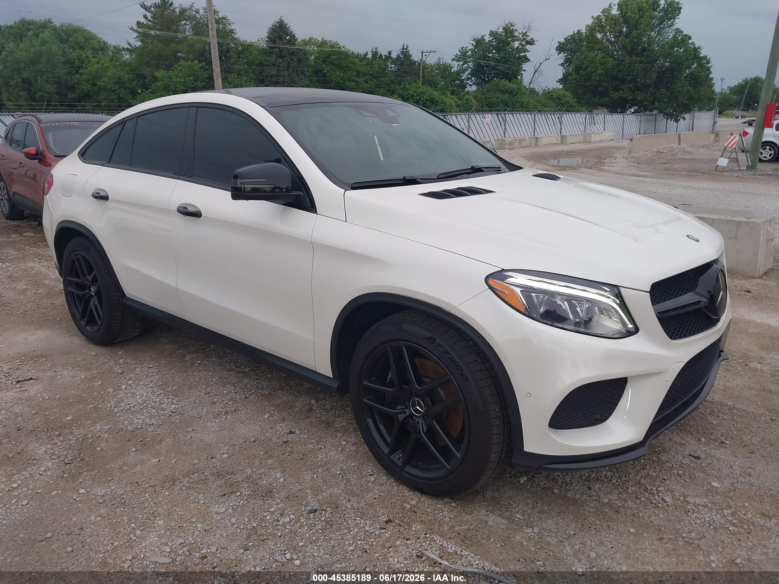 2017 Mercedes-Benz GLE 43 AMG, VIN 4JGED6EB2HA060371 — Бок