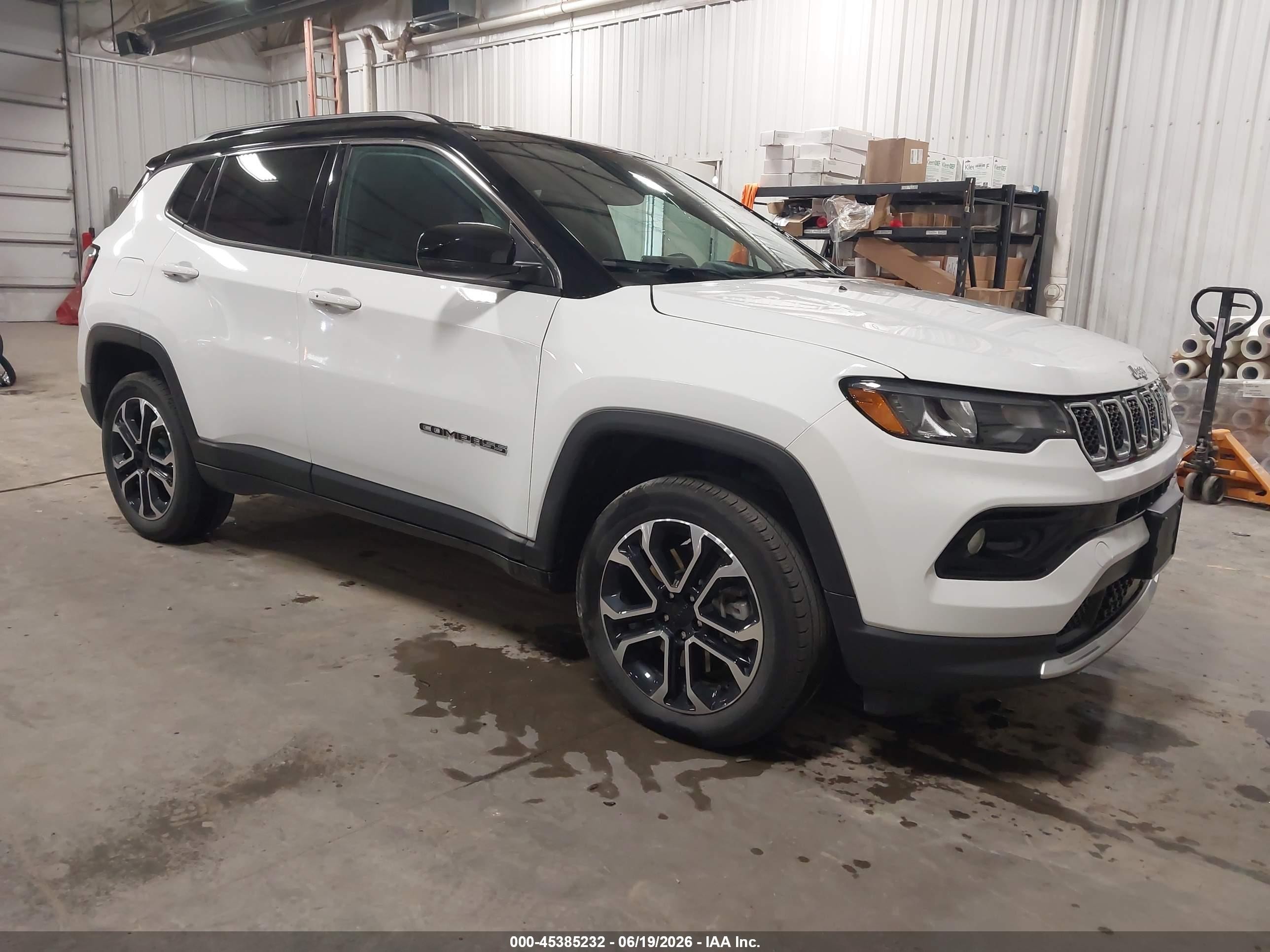 2023 Jeep Compass Limited, VIN 3C4NJDCN1PT567462 — Hail