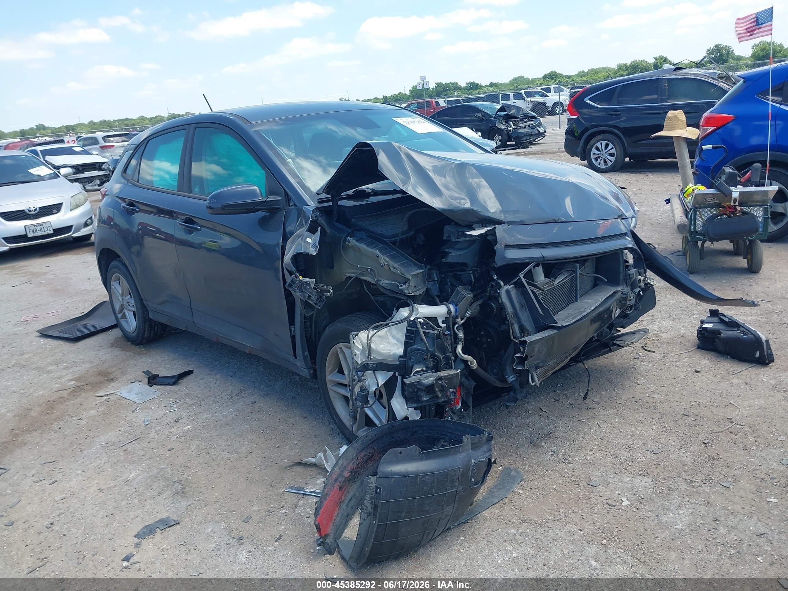 2021 Hyundai Kona SE, VIN KM8K1CAA9MU678836 — Front end
