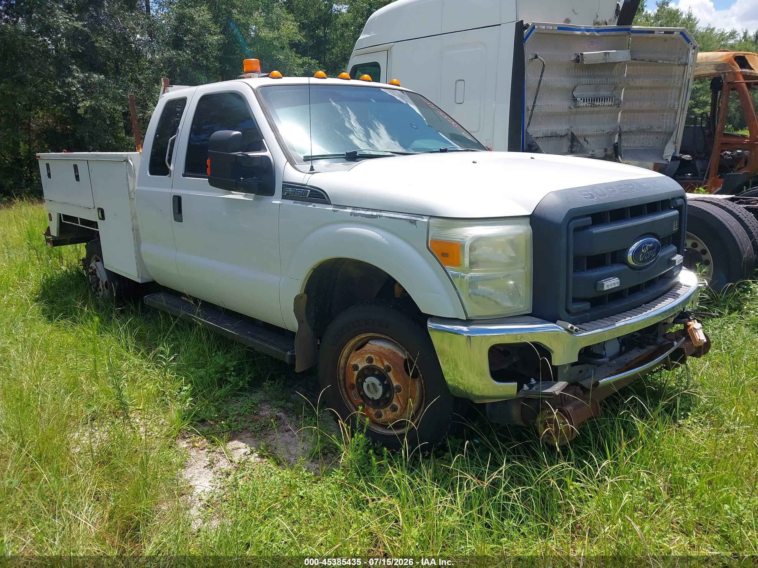 2015 Ford F-350 XL, VIN 1FD7X3B63FEA78227 — Stripped