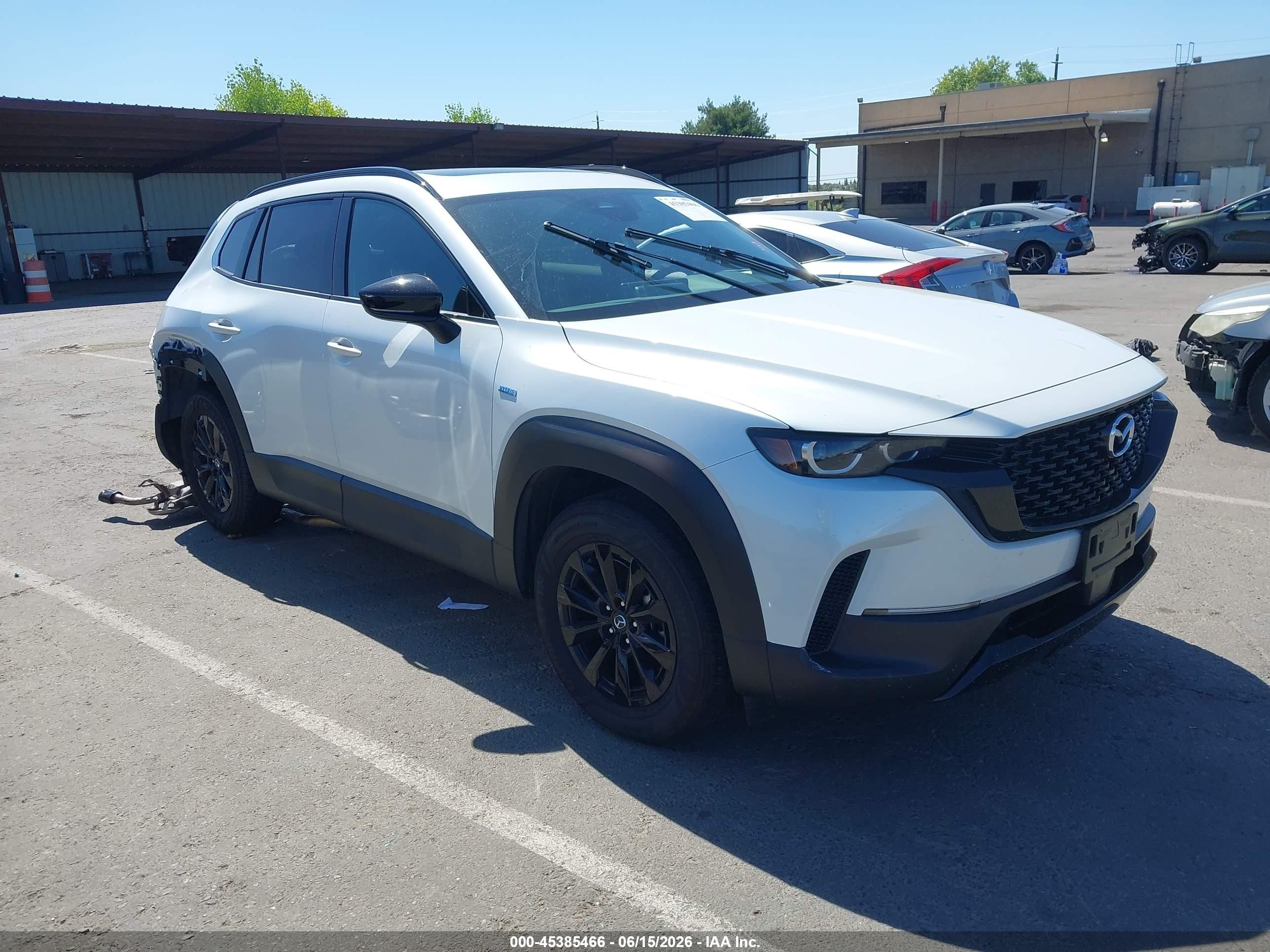 2025 Mazda CX-50 Hybrid Premium Package, VIN 7MMVAADW4SN112684 — Rear end