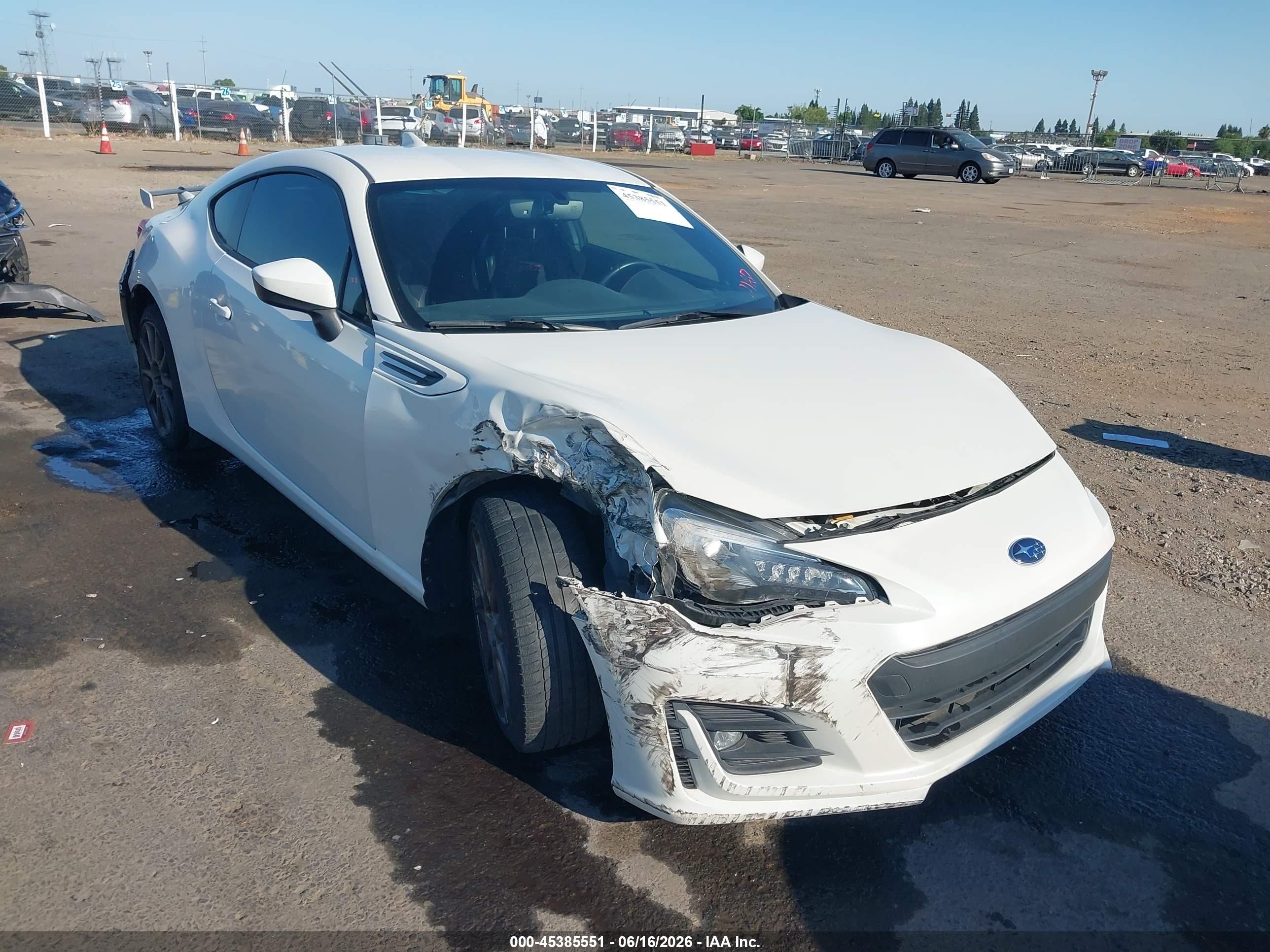 2017 Subaru BRZ Limited, VIN JF1ZCAC18H9603011 — Rear end