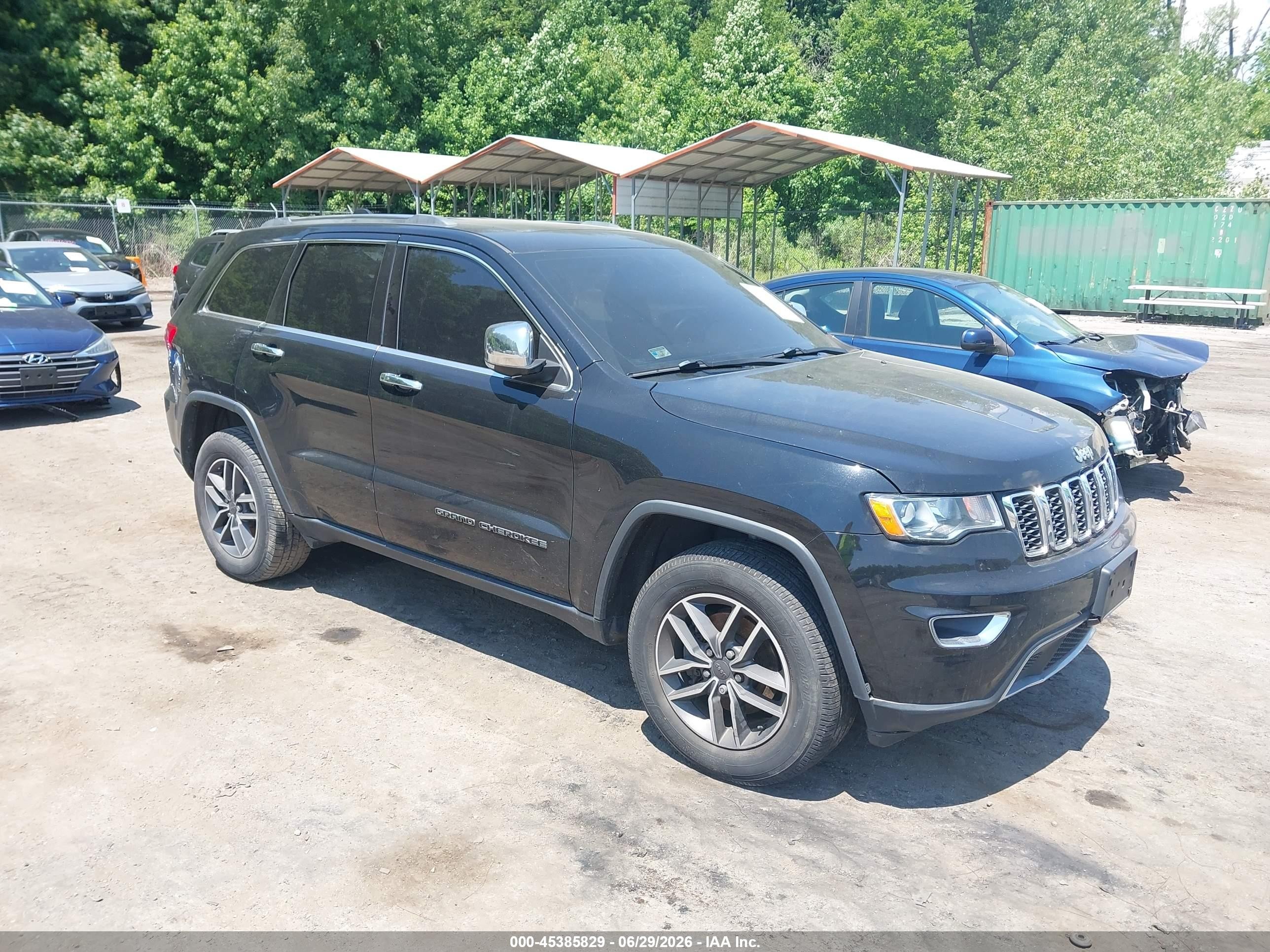 2019 Jeep Grand Cherokee Limited X, VIN 1C4RJFBG1KC526768 — Theft recovery