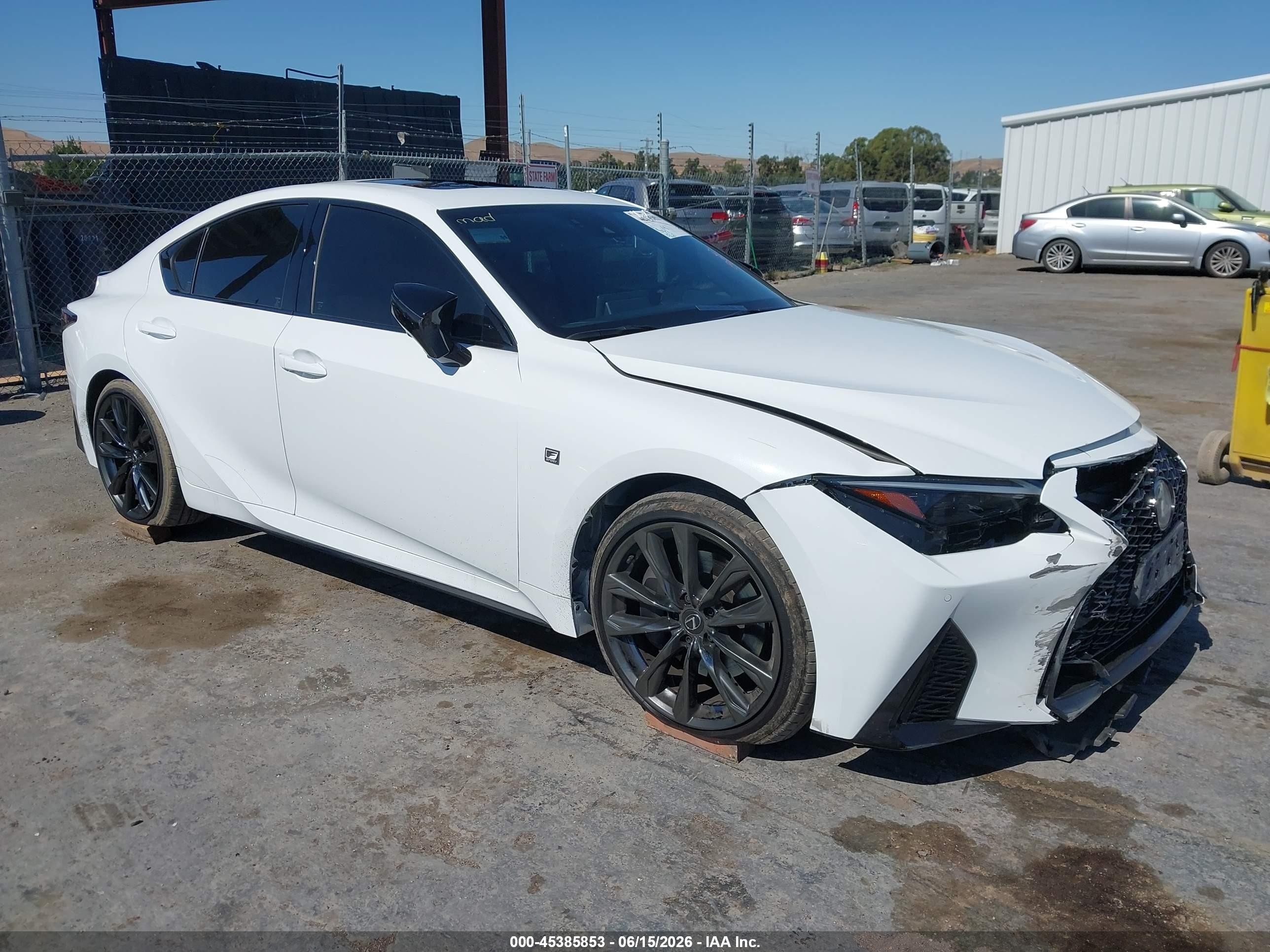 2025 Lexus IS 350 F Sport, VIN JTHGZ1B21S5091566 — Theft recovery