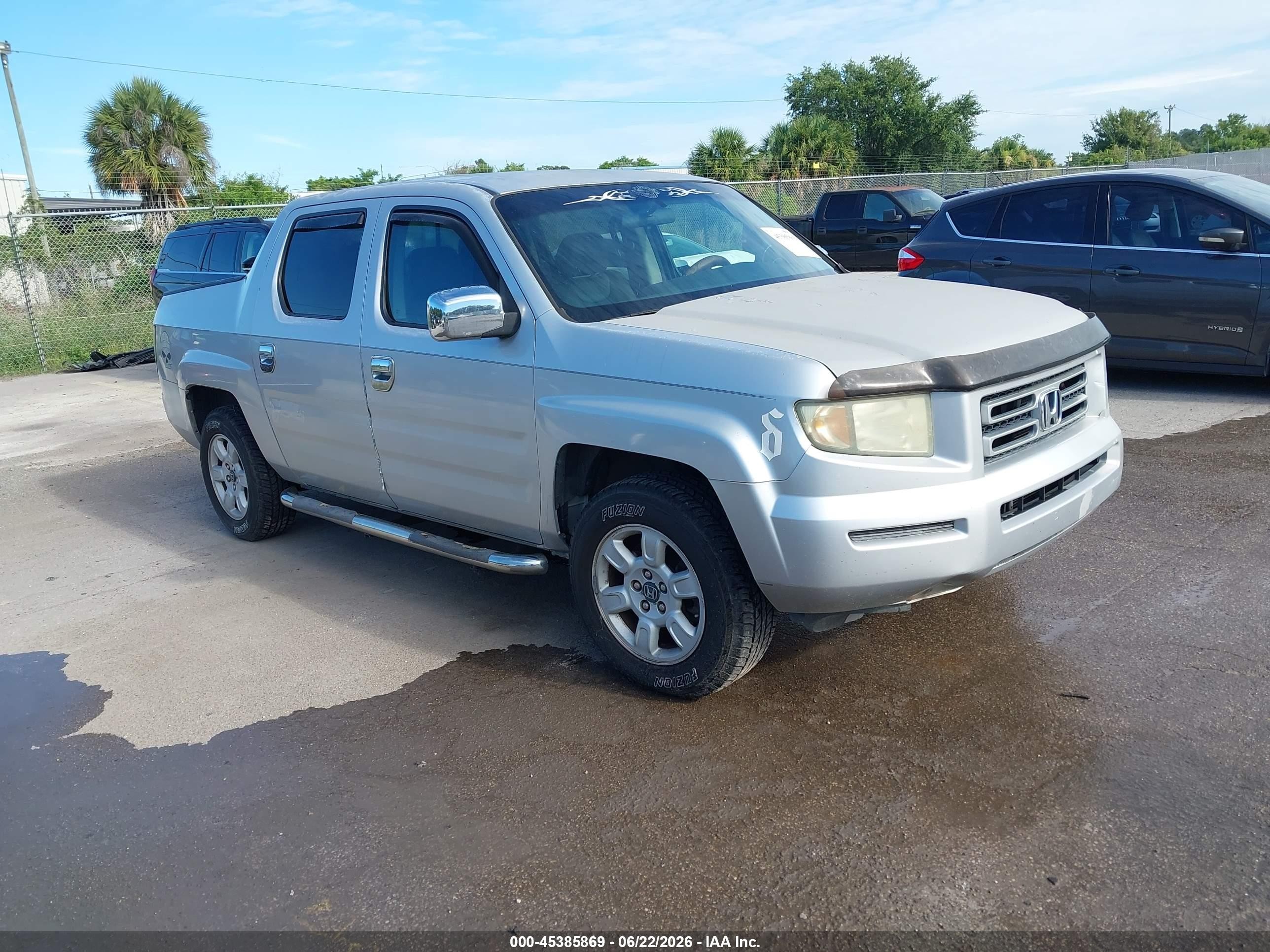 2006 Honda Ridgeline RTS, VIN 2HJYK164X6H573677 — Mechanical