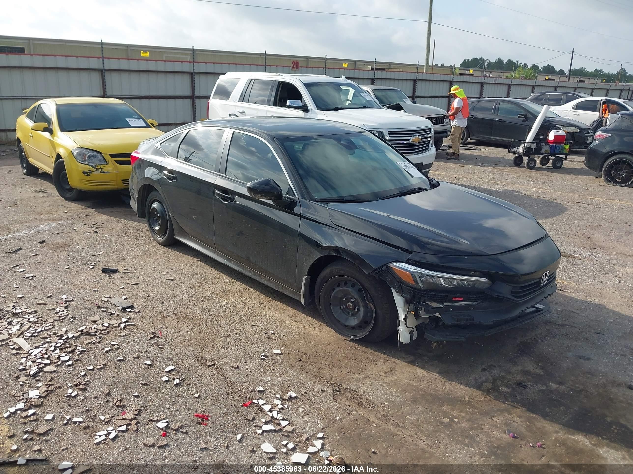 2024 Honda Civic LX, VIN 2HGFE2F25RH561241 — Front end