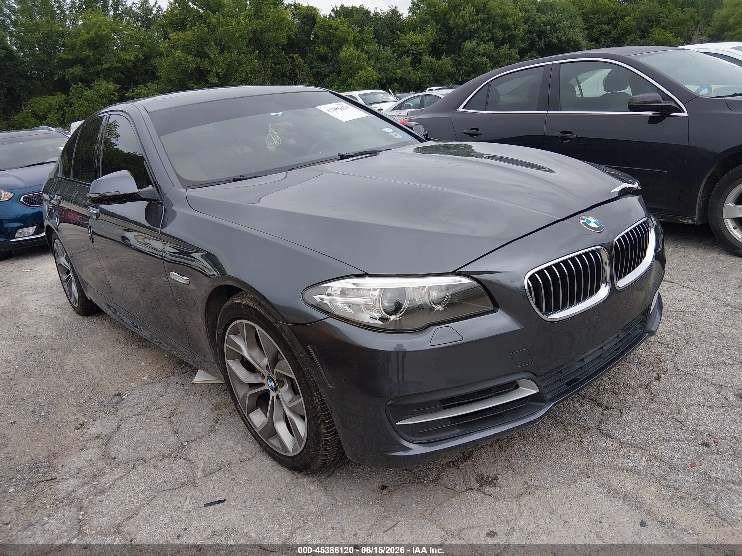 2016 BMW 5 Series 528i, VIN WBA5A5C54GG351631 — Repossession