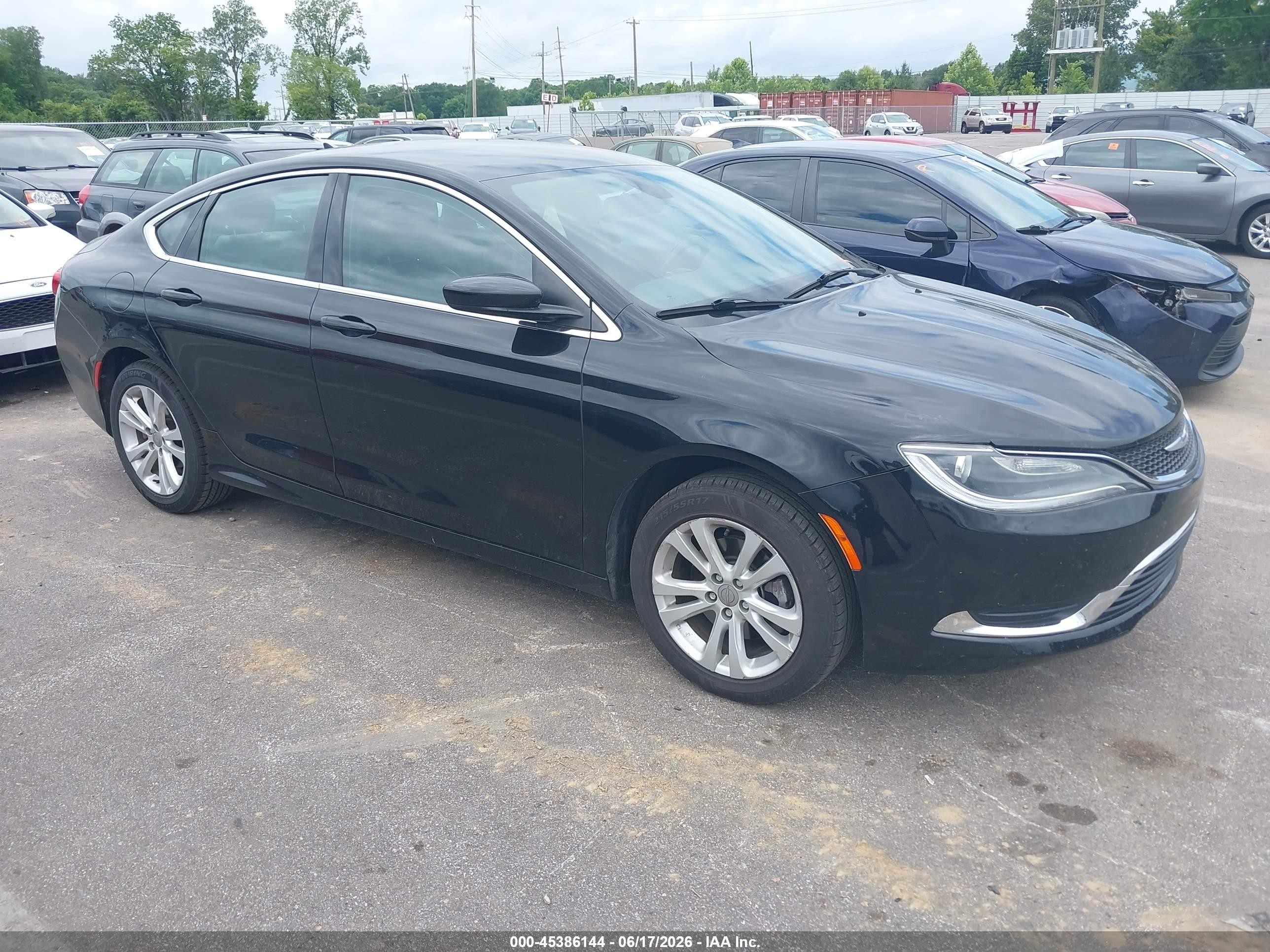 2017 Chrysler 200 Limited Platinum, VIN 1C3CCCAB4HN507444 — Not stated