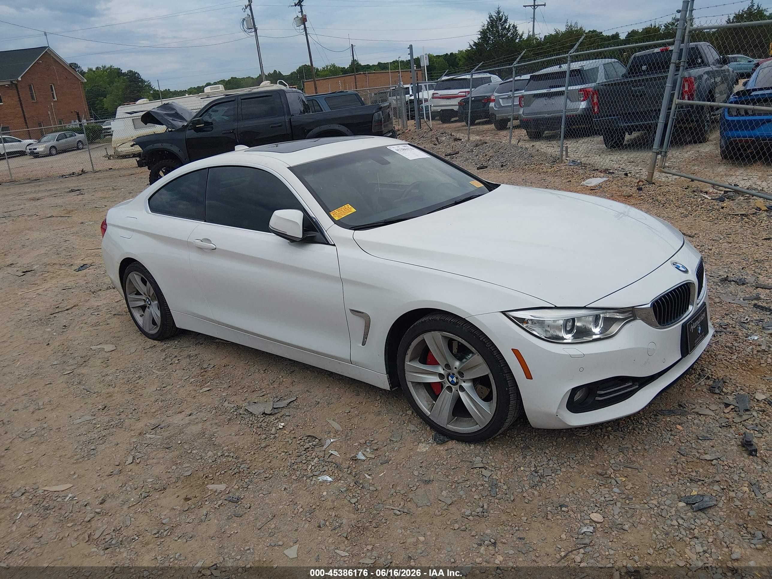 2017 BMW 4 Series 430i, VIN WBA4R7C51HK895910 — Side
