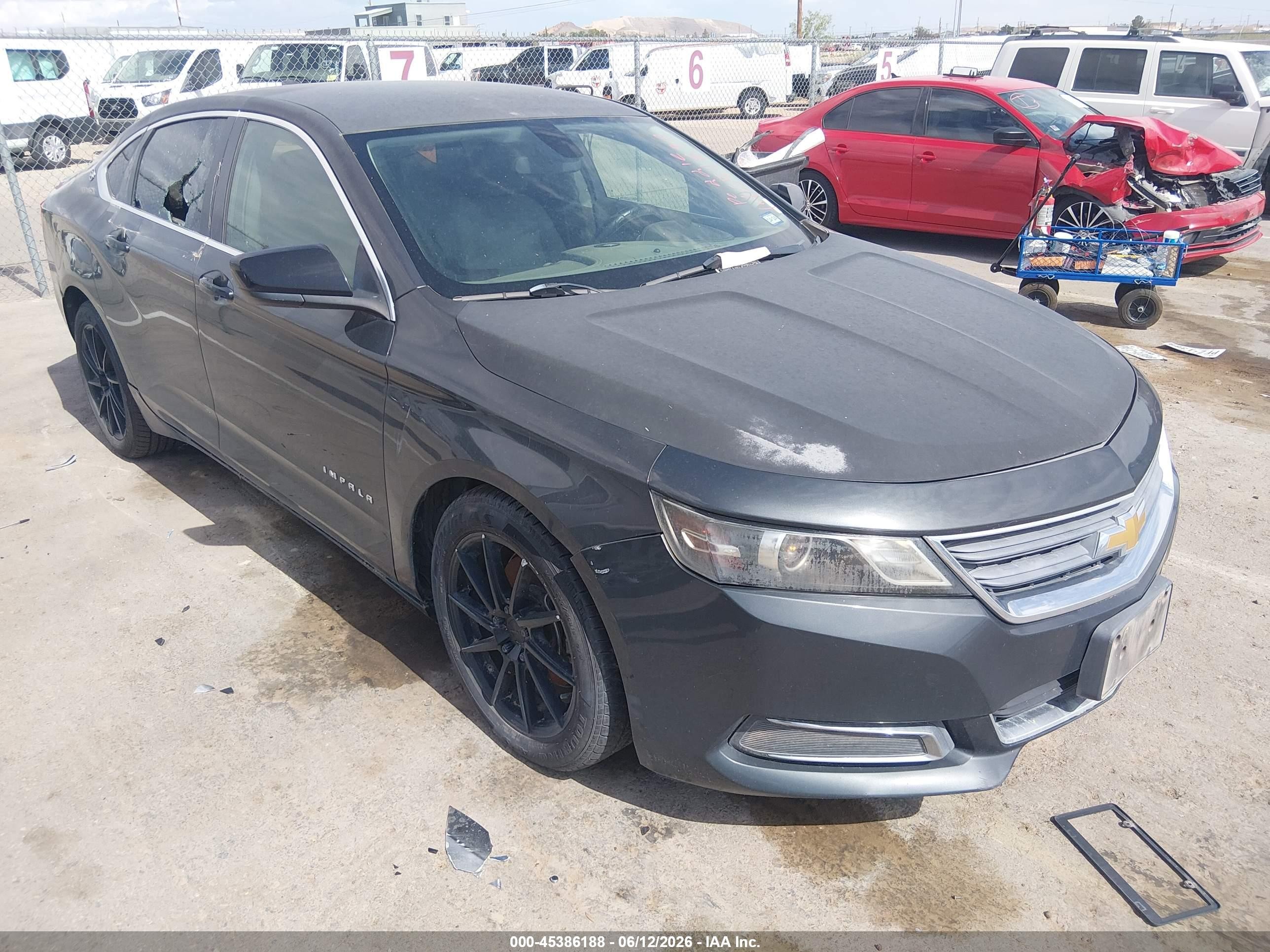 2015 Chevrolet Impala LS, VIN 1G11Z5SL6FU111550 — Normal wear
