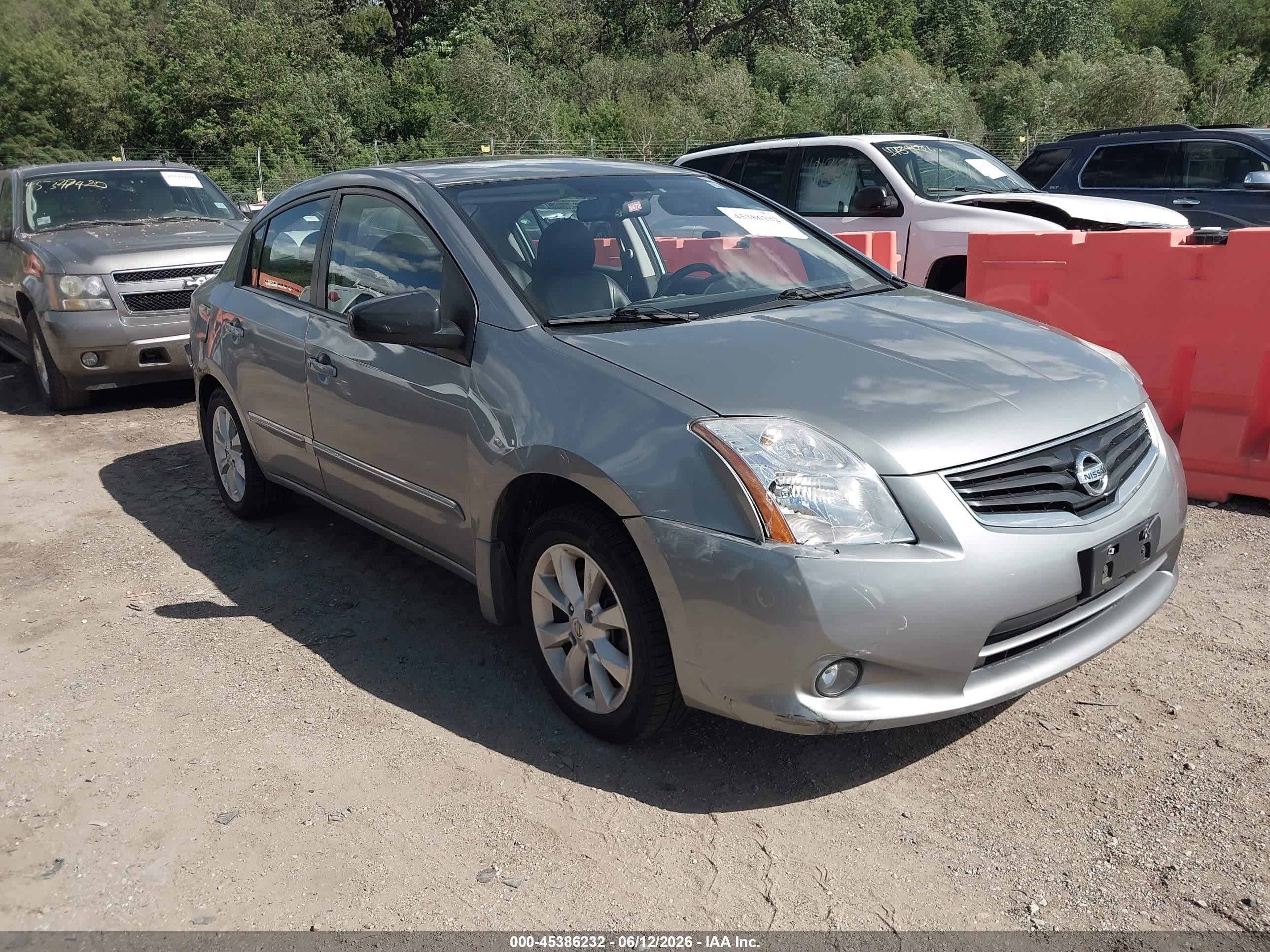 2012 Nissan Sentra SR, VIN 3N1AB6AP5CL609253 — Normal wear