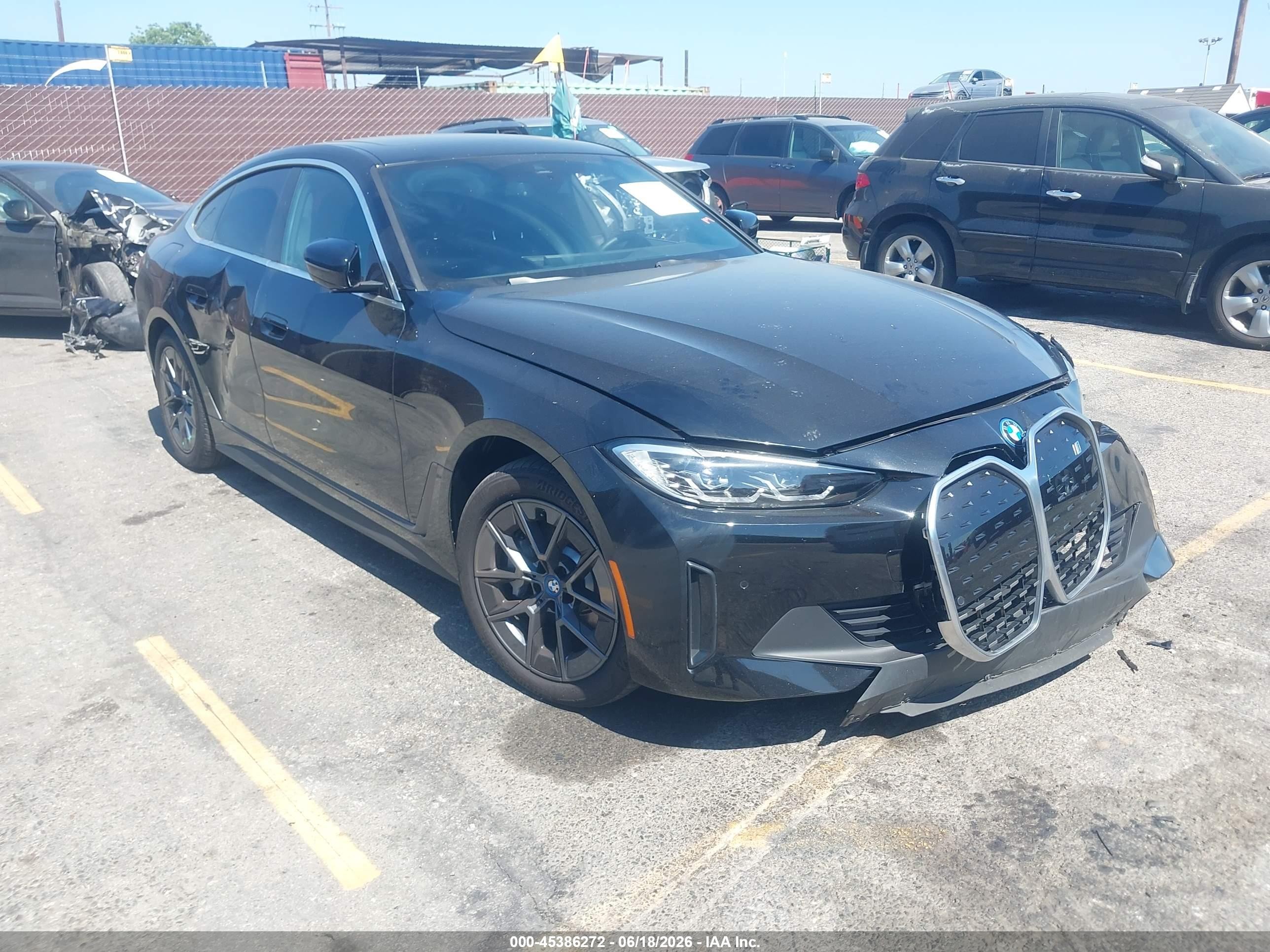 2024 BMW i4 eDrive35, VIN WBY43AW07RFT06689 — Front end