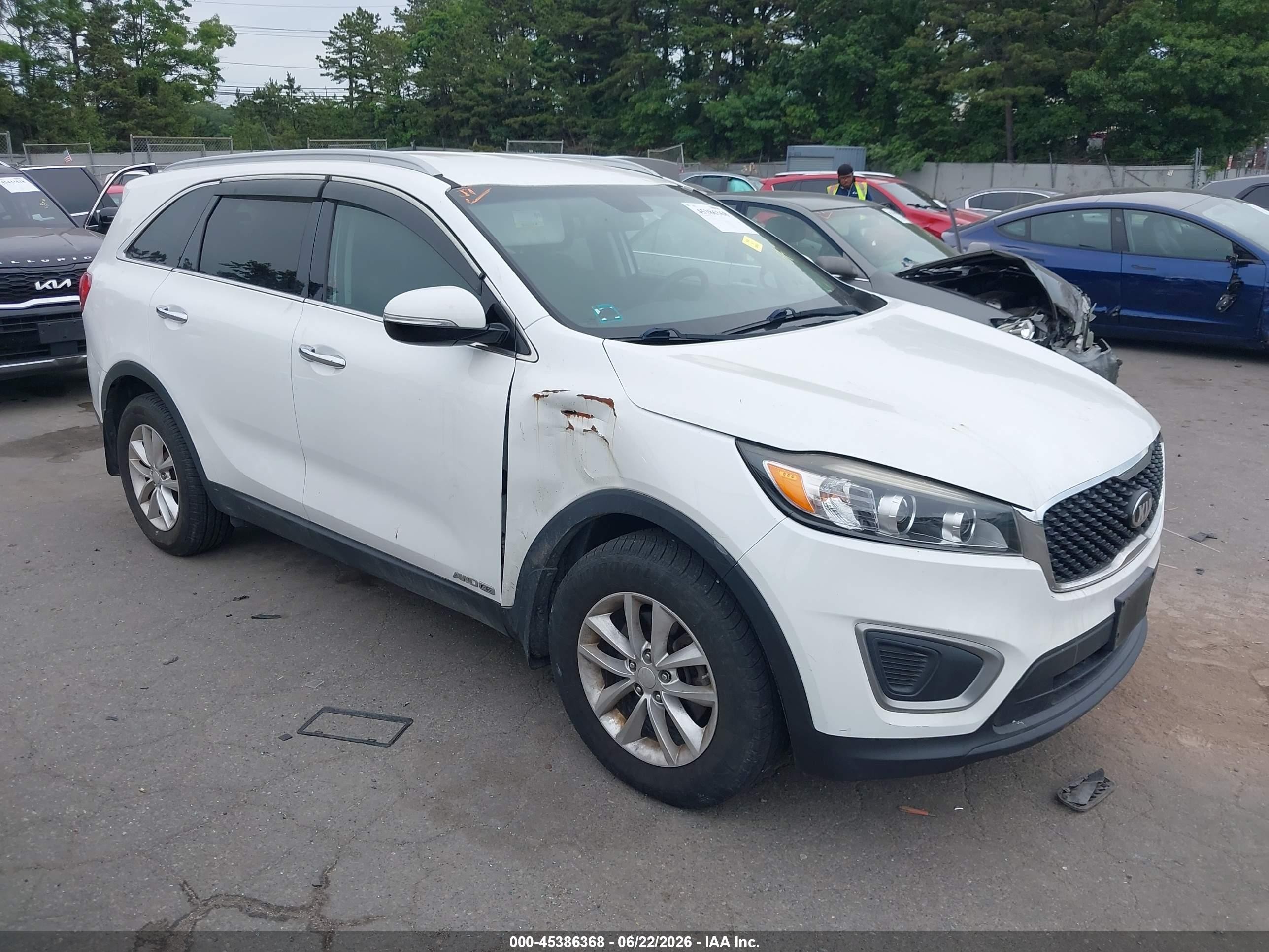 2016 Kia Sorento LX, VIN 5XYPGDA54GG092665 — Side