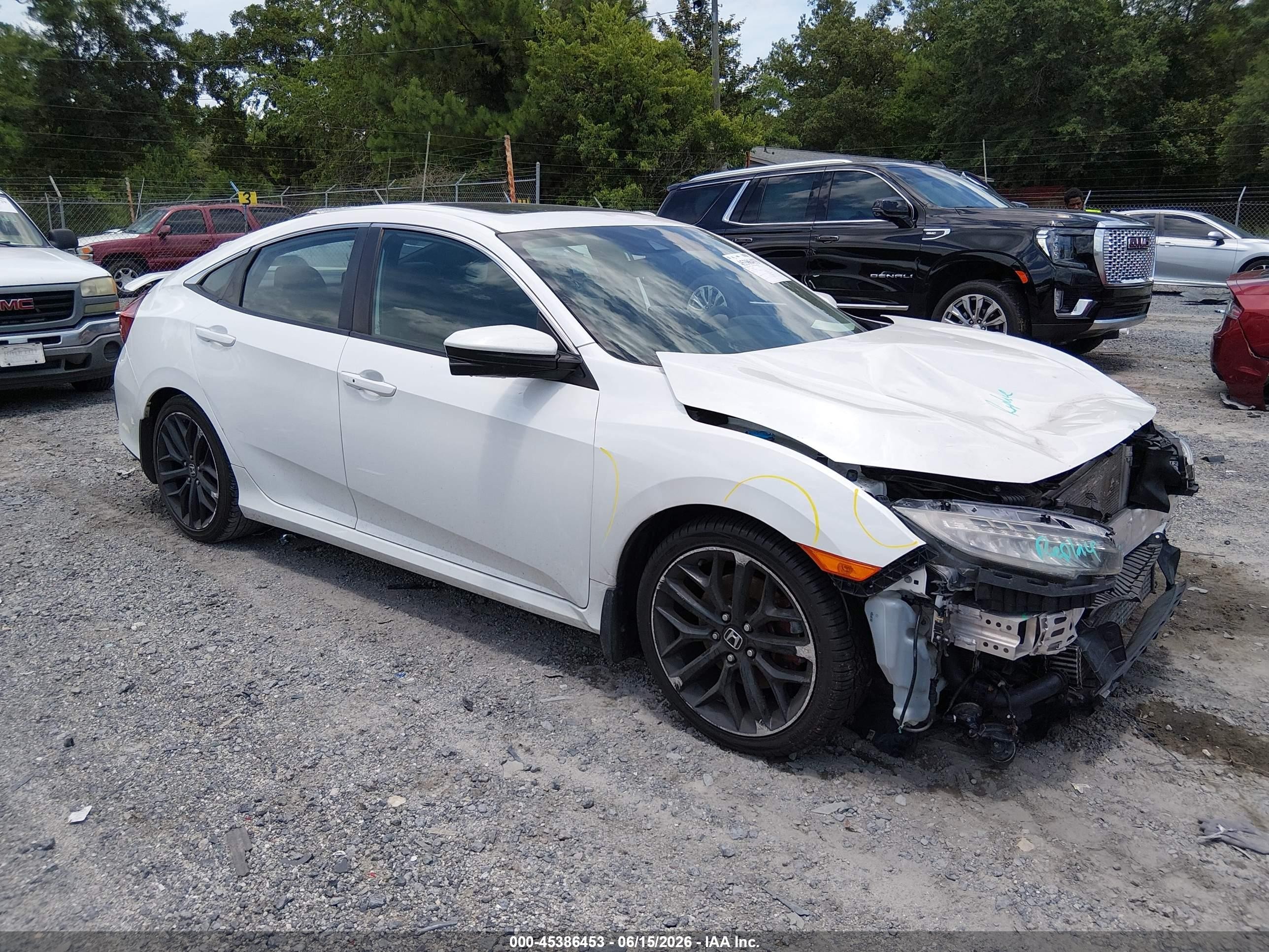 2020 Honda Civic Si, VIN 2HGFC1E53LH701547 — Front end