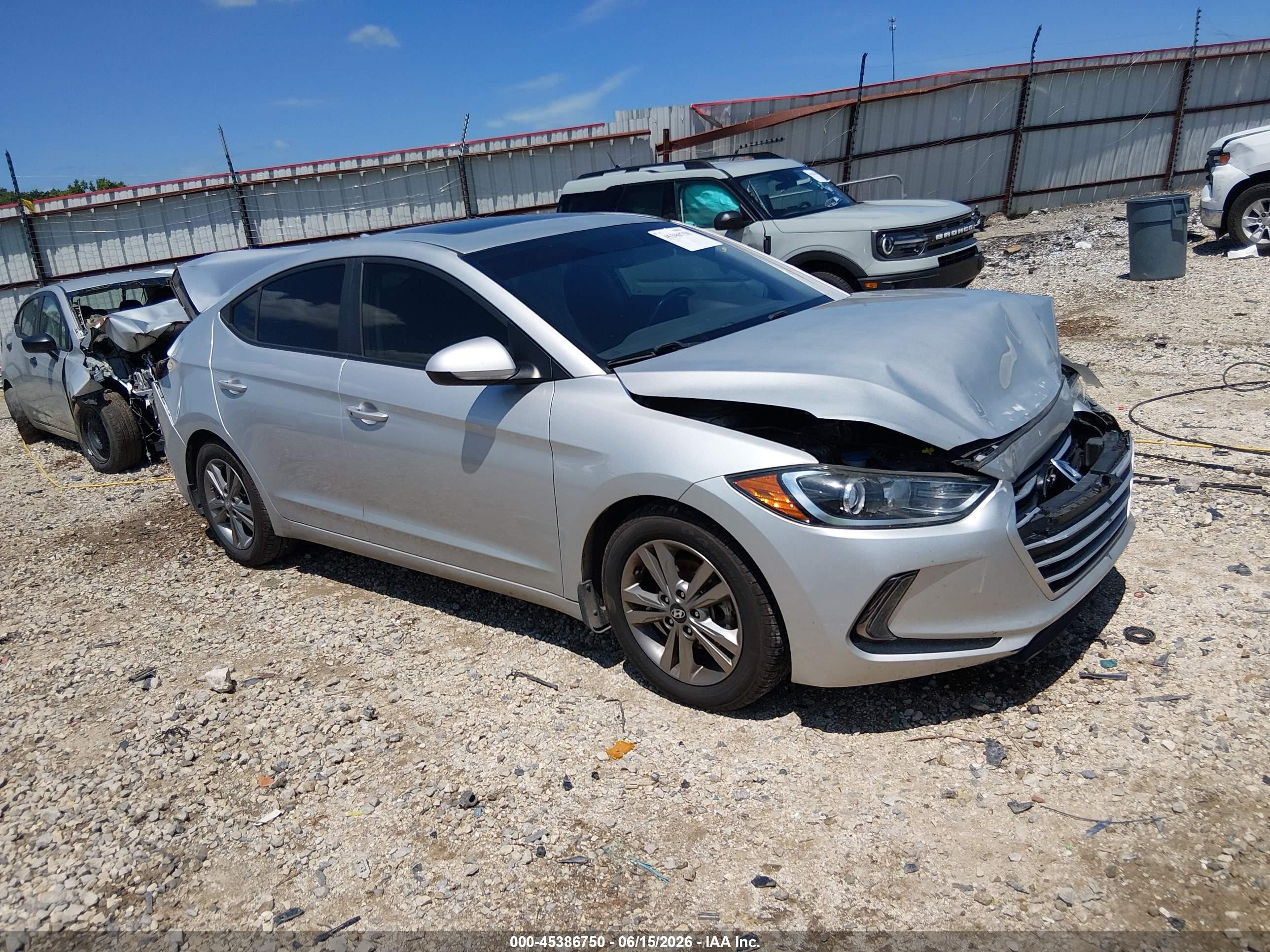 2017 Hyundai Elantra SE, VIN 5NPD84LF8HH155251 — All over