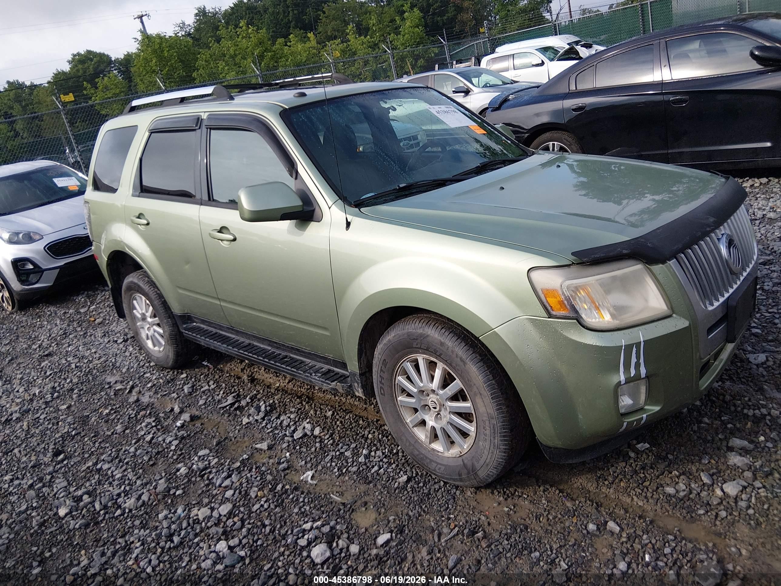 2010 Mercury Mariner Premier, VIN 4M2CN9H72AKJ09144 — Front end