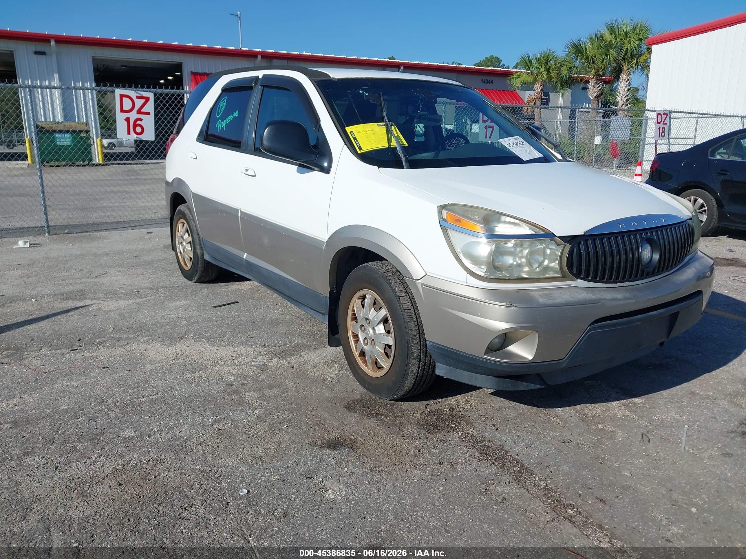 2004 Buick Rendezvous, VIN 3G5DA03EX4S581423 — Side