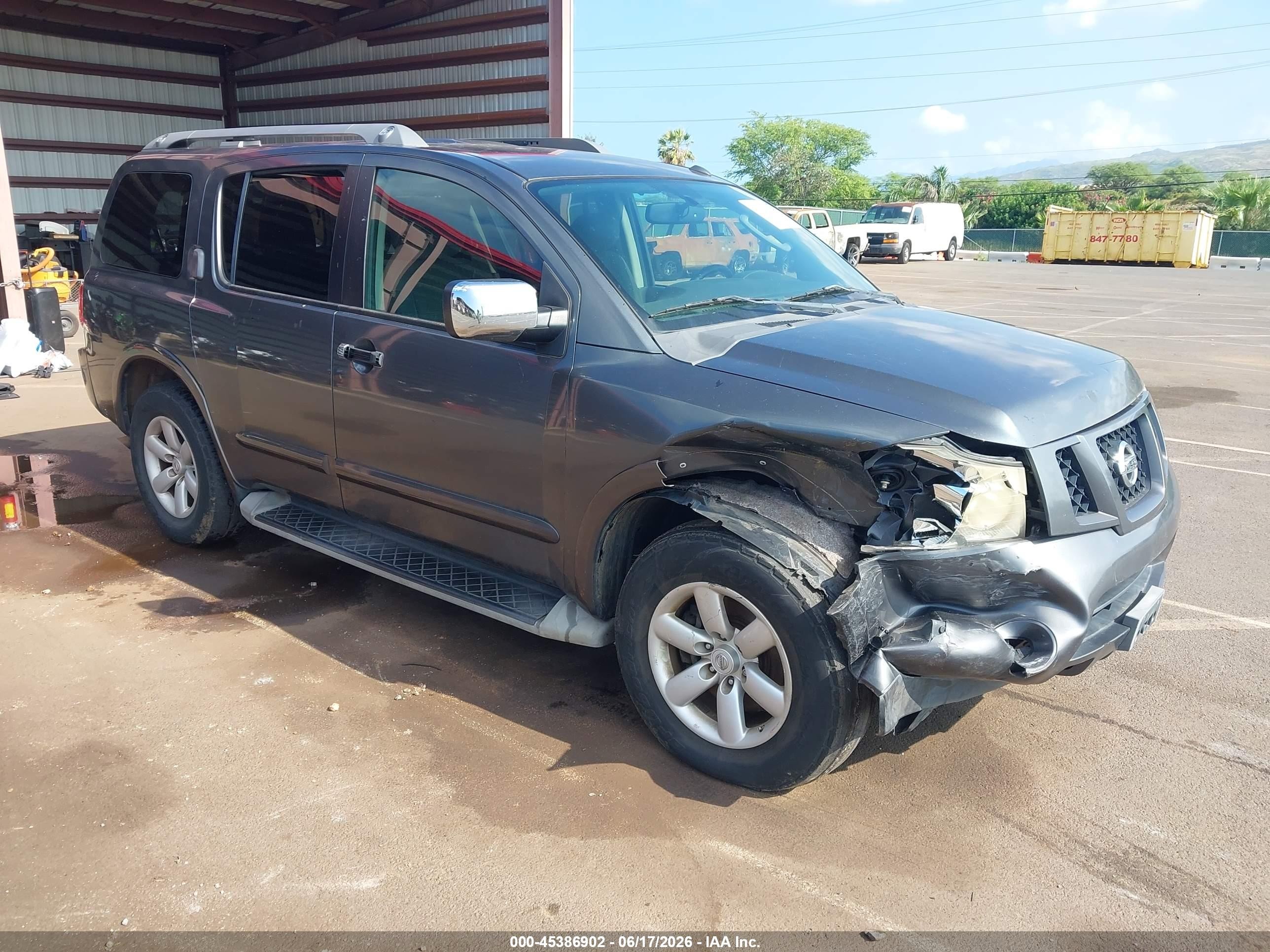 2012 Nissan Armada SV, VIN 5N1AA0ND7CN618478 — All over