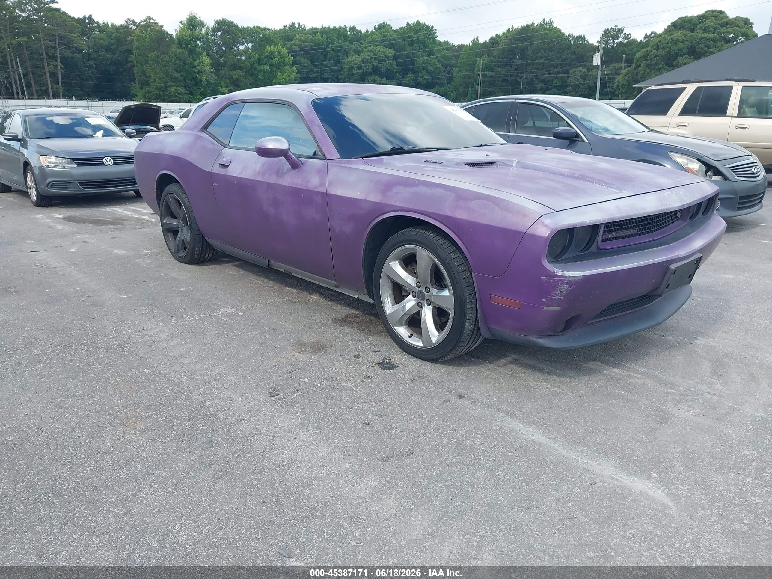 2011 Dodge Challenger R/T Classic, VIN 2B3CJ5DT8BH560831 — Normal wear